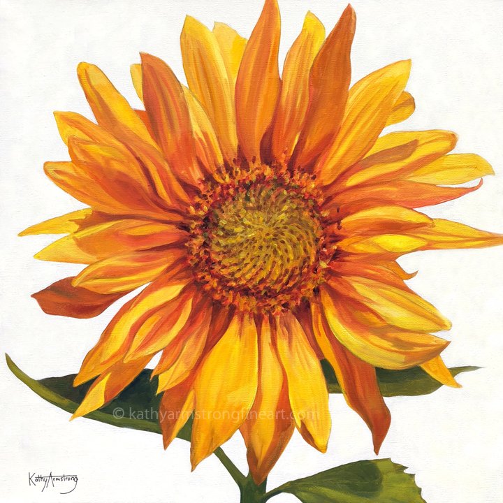 "Sunflower Portrait"
