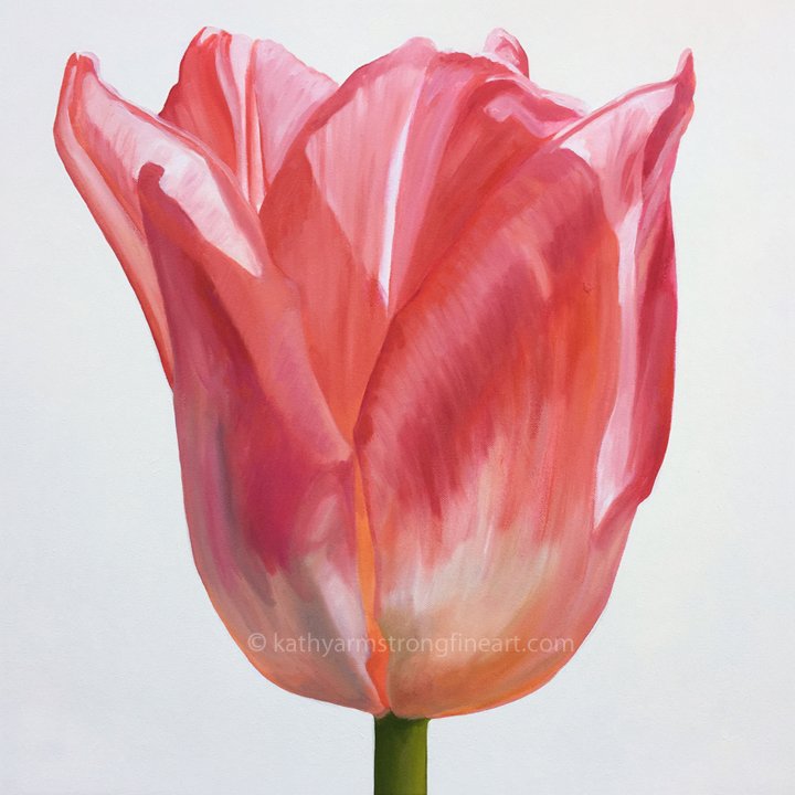 "Tulip #1 Portrait"