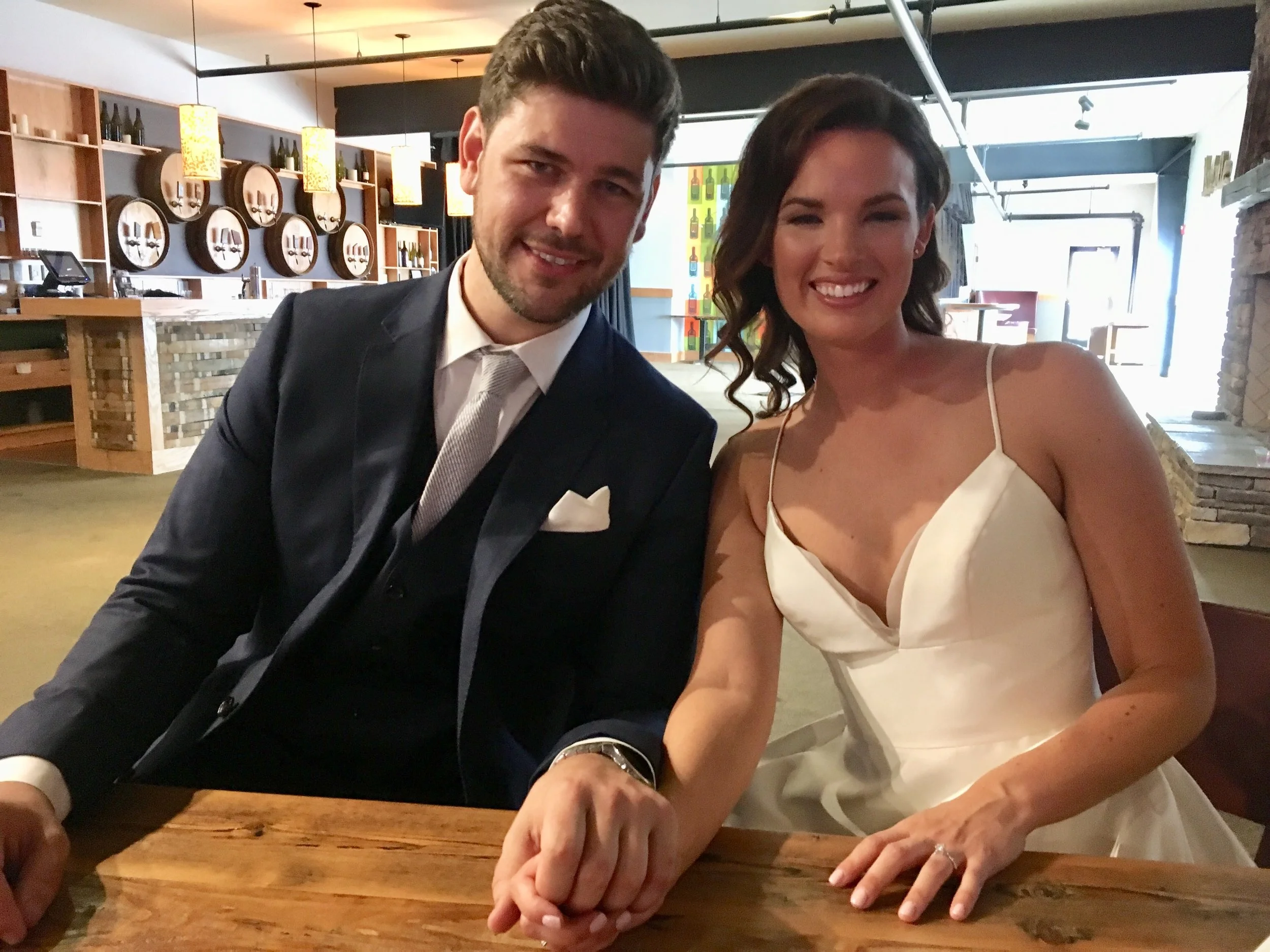 TUCKER AND KELLY MARRIED IN CITY WINERY NASHVILLE TN - CONGRATS! HONORED TO BE ZELDA’S 107TH COUPLE OFFICIATED.