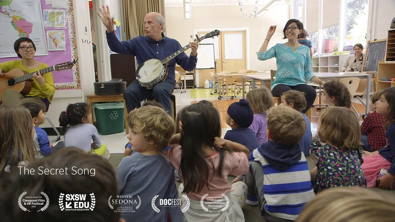   The Secret Song   PRODUCER/CAMERA: Todd Dayton    The Secret Song   is an immersive view into the final chapter in Doug Goodkin’s 45-year career teaching music to children in San Francisco.  In what could have been a celebratory victory lap, the ve