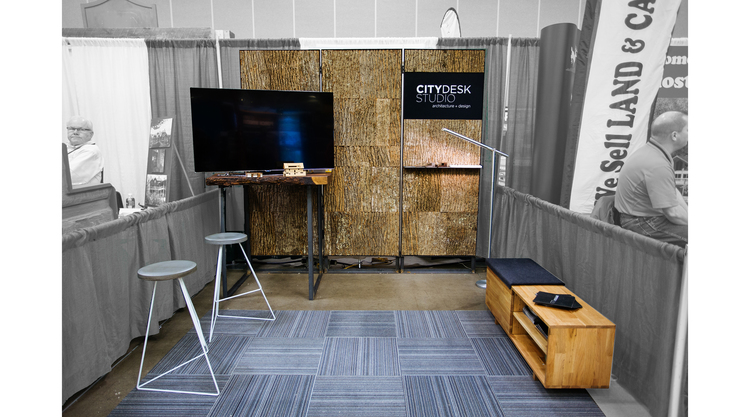 Lake Home Cabin Show Booth Citydeskstudio