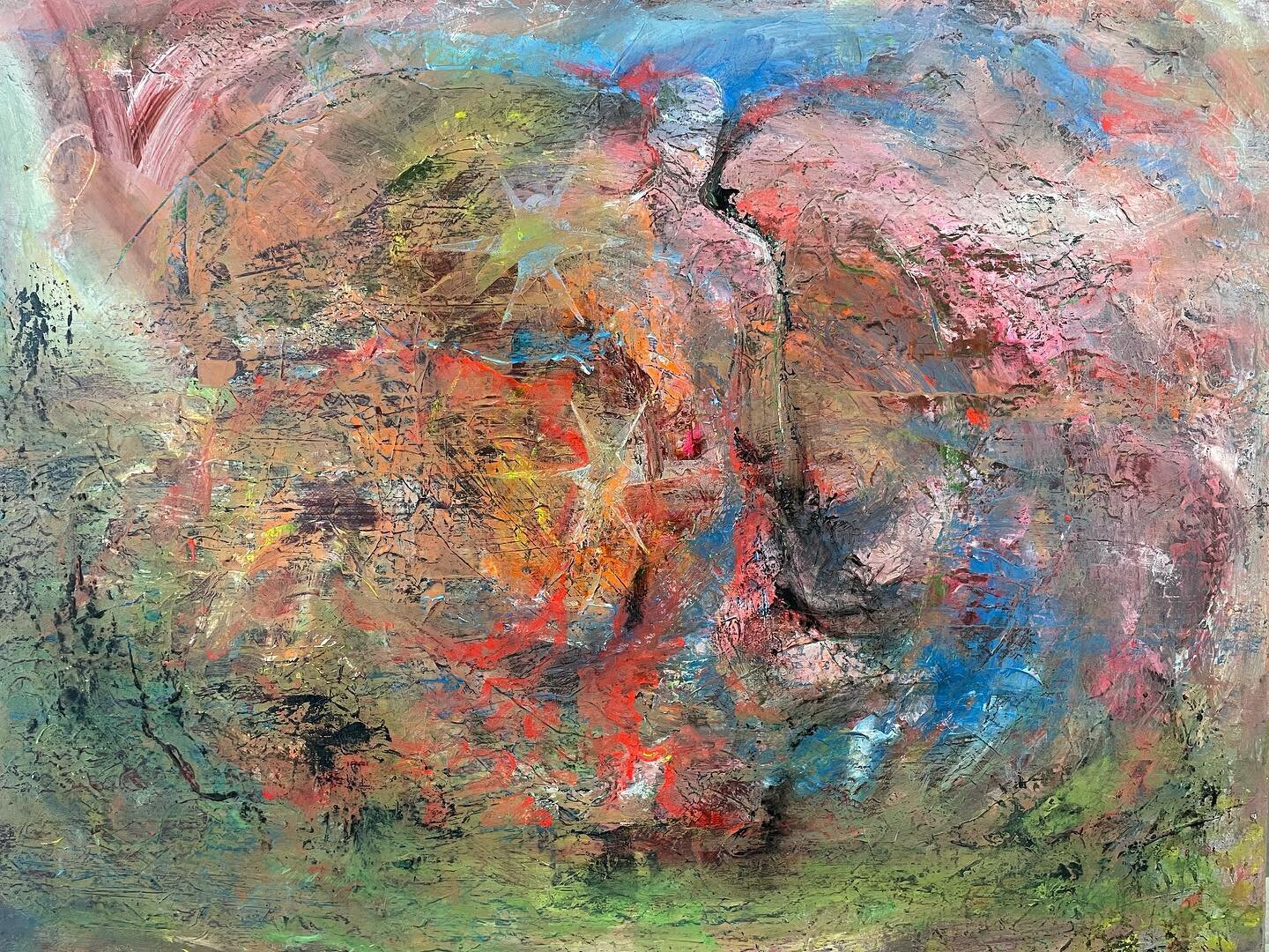 Archangel in wet sidewalk chalk
&bull;
Acrylic on canvas. 18 x 24 in
&bull;
&bull;
#painting #acrylicpainting