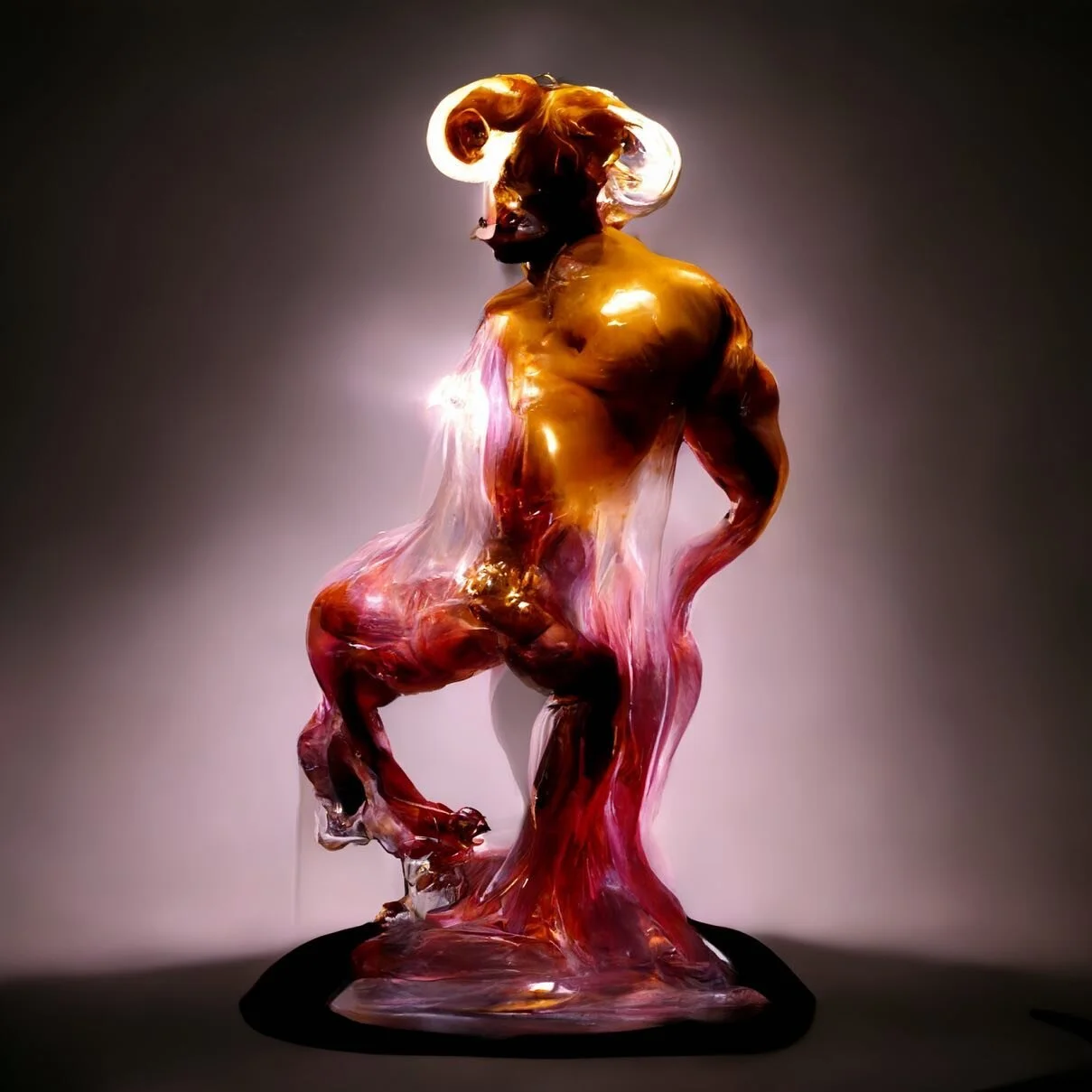 Blown glass Aries, 2022
&bull;
AI generated image from artists words
&bull;
&bull;
#midjourney #midjourneyart #midjourneyai #ai #art #collaboration