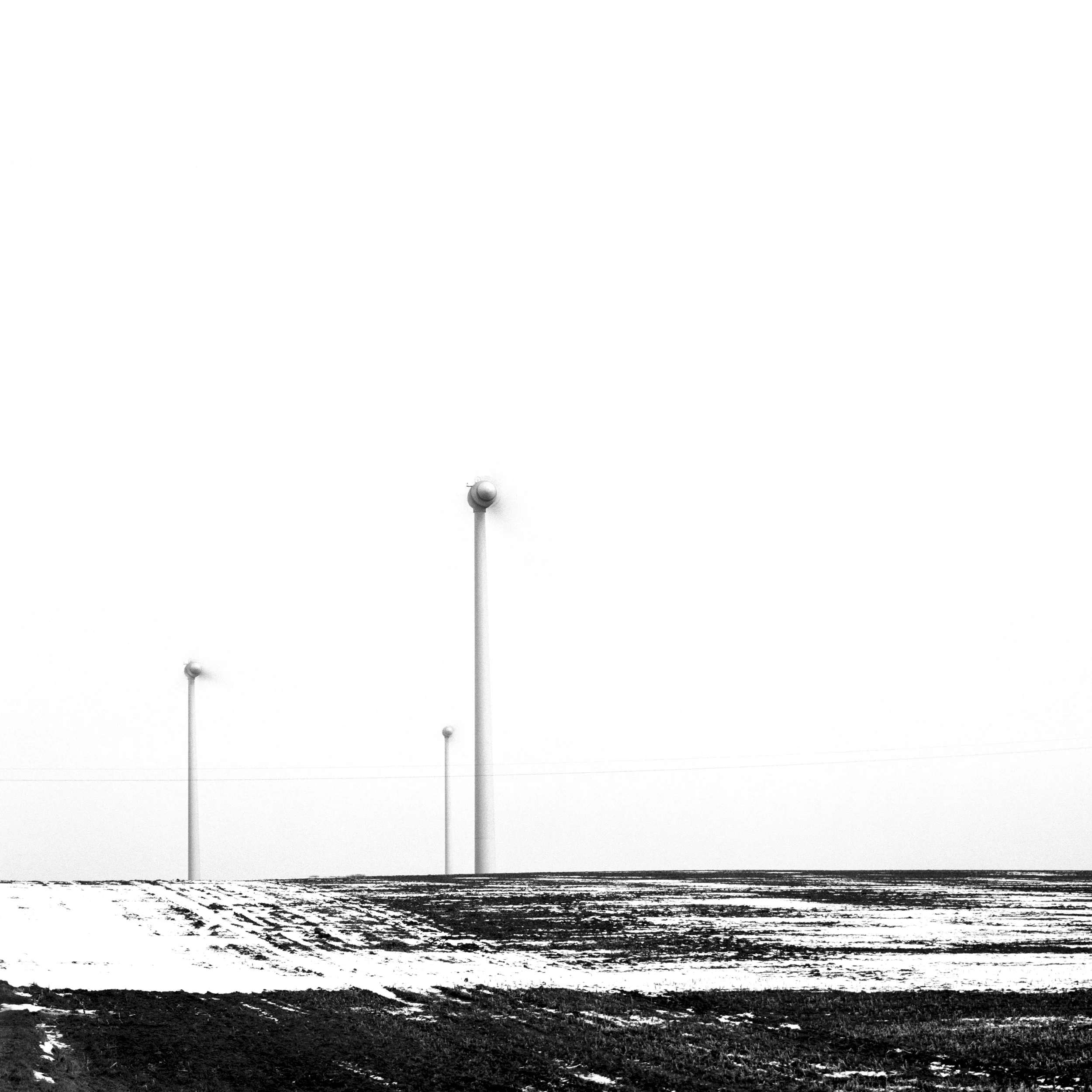 Wind turbines, Belgium 2013, Lambda on dibond, 100 cm x 100 cm, edition 1/5 + 1 AP