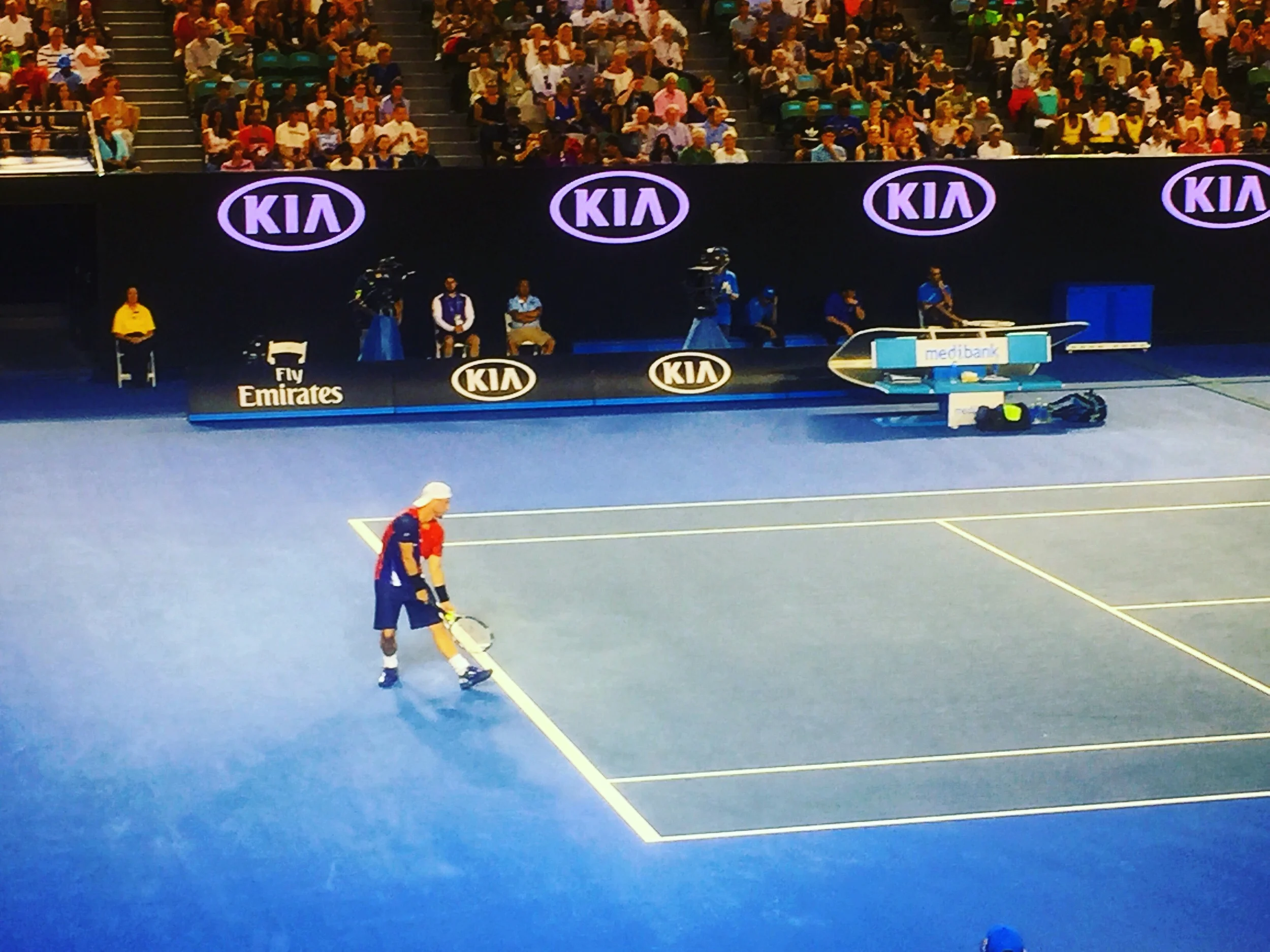 Lleyton Hewitt at the 2016 Australian Open