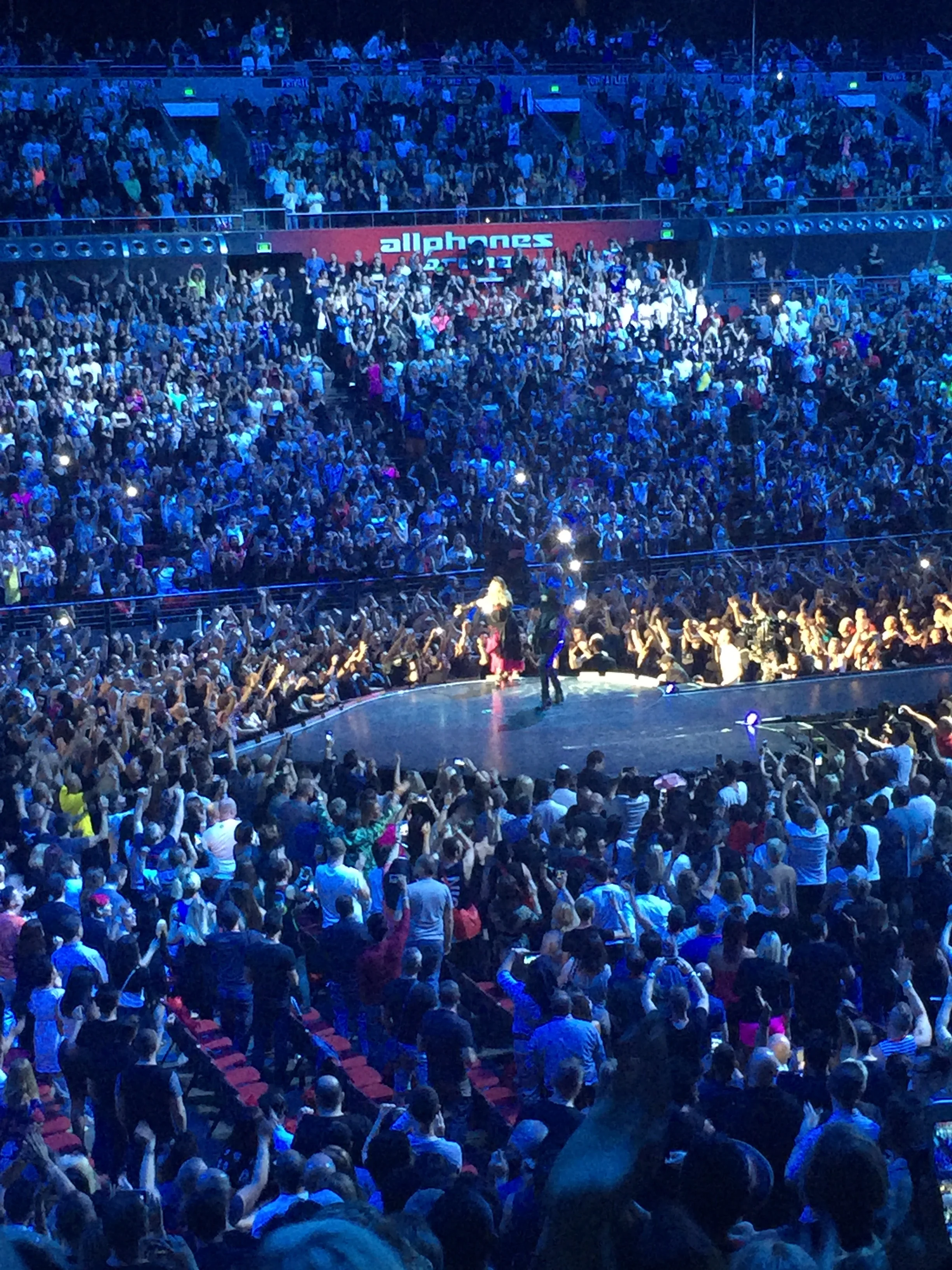 Madonna at Allphones Arena