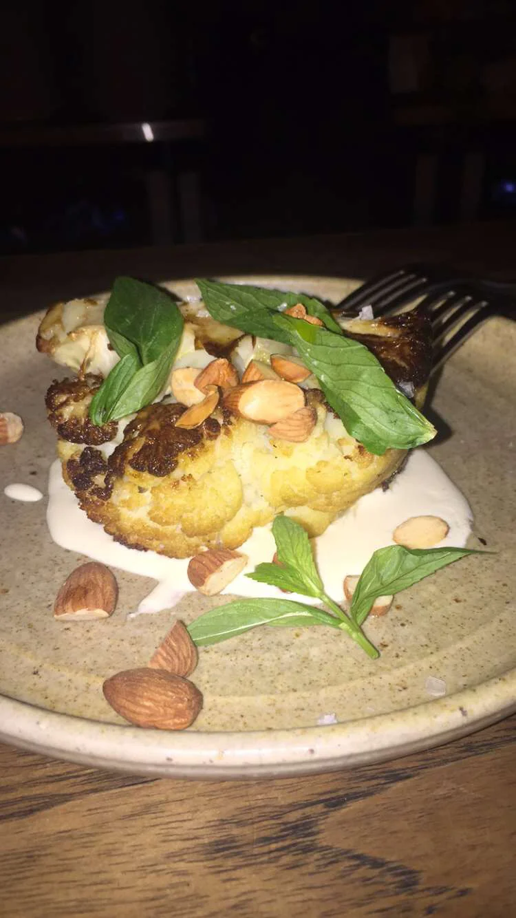 Roasted cauliflower
