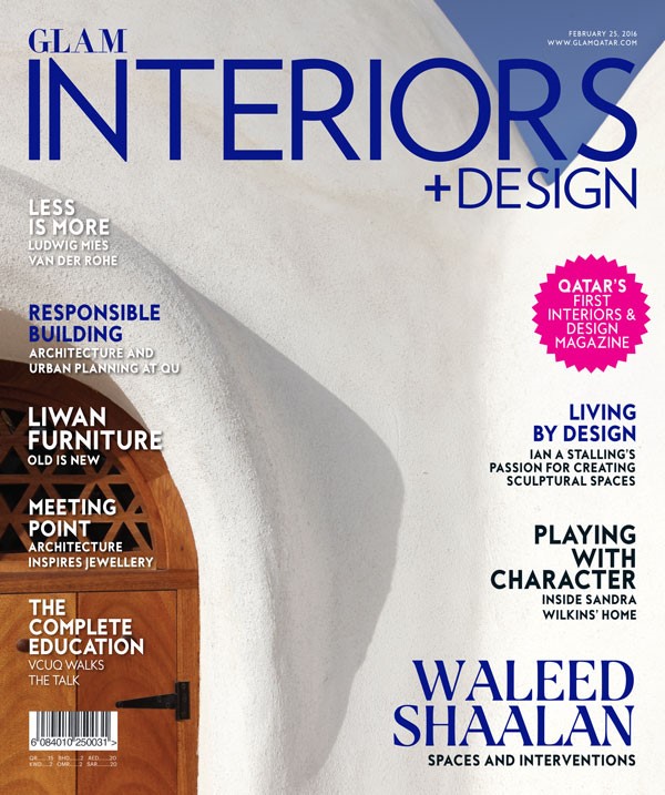  GLAM Interiors + Design  Creating Sculptural_ Spaces  By:&nbsp;SINDHU NAIR  February- March 2016 Issue 