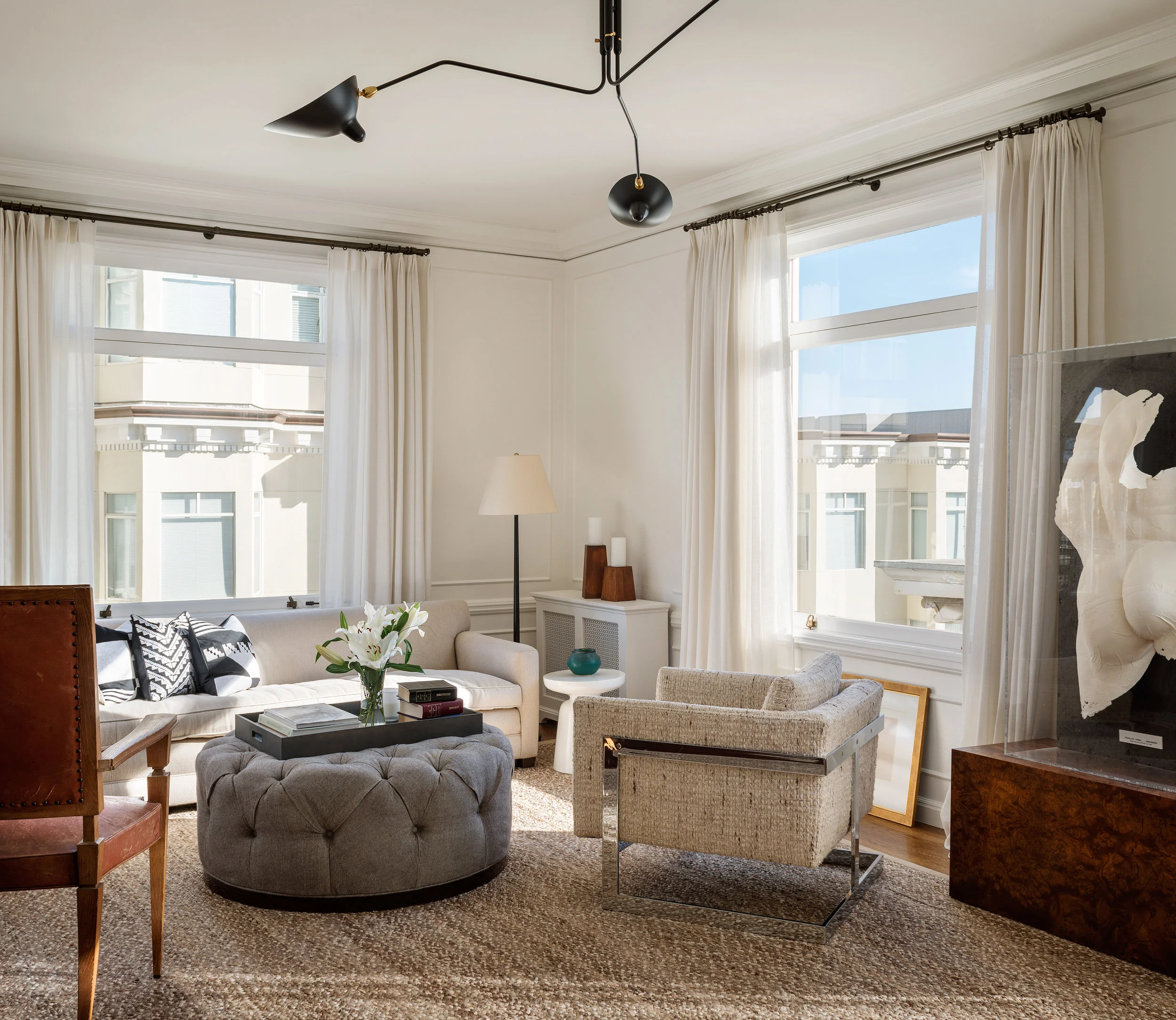 san francisco nob hill living room