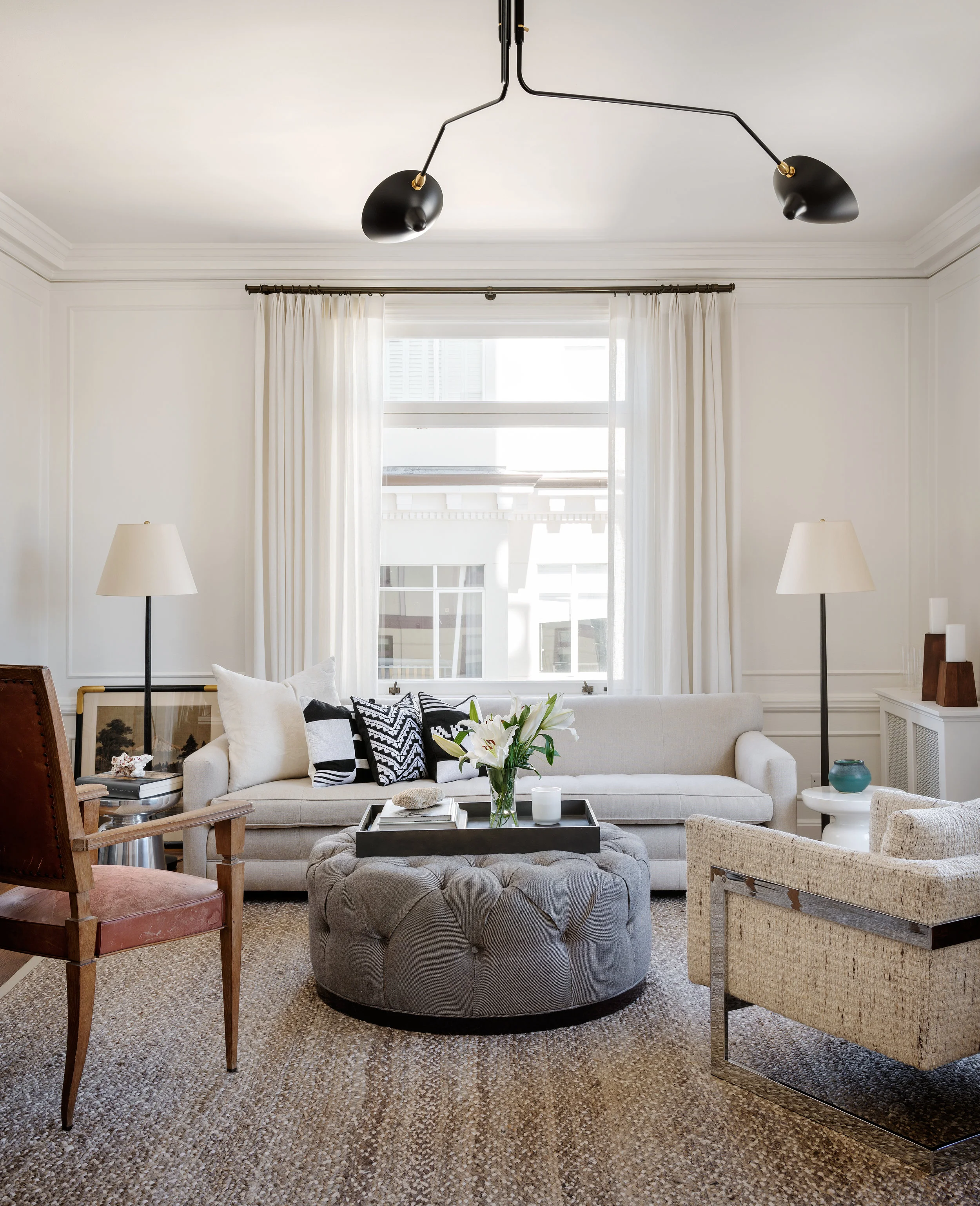 san francisco nob hill living room