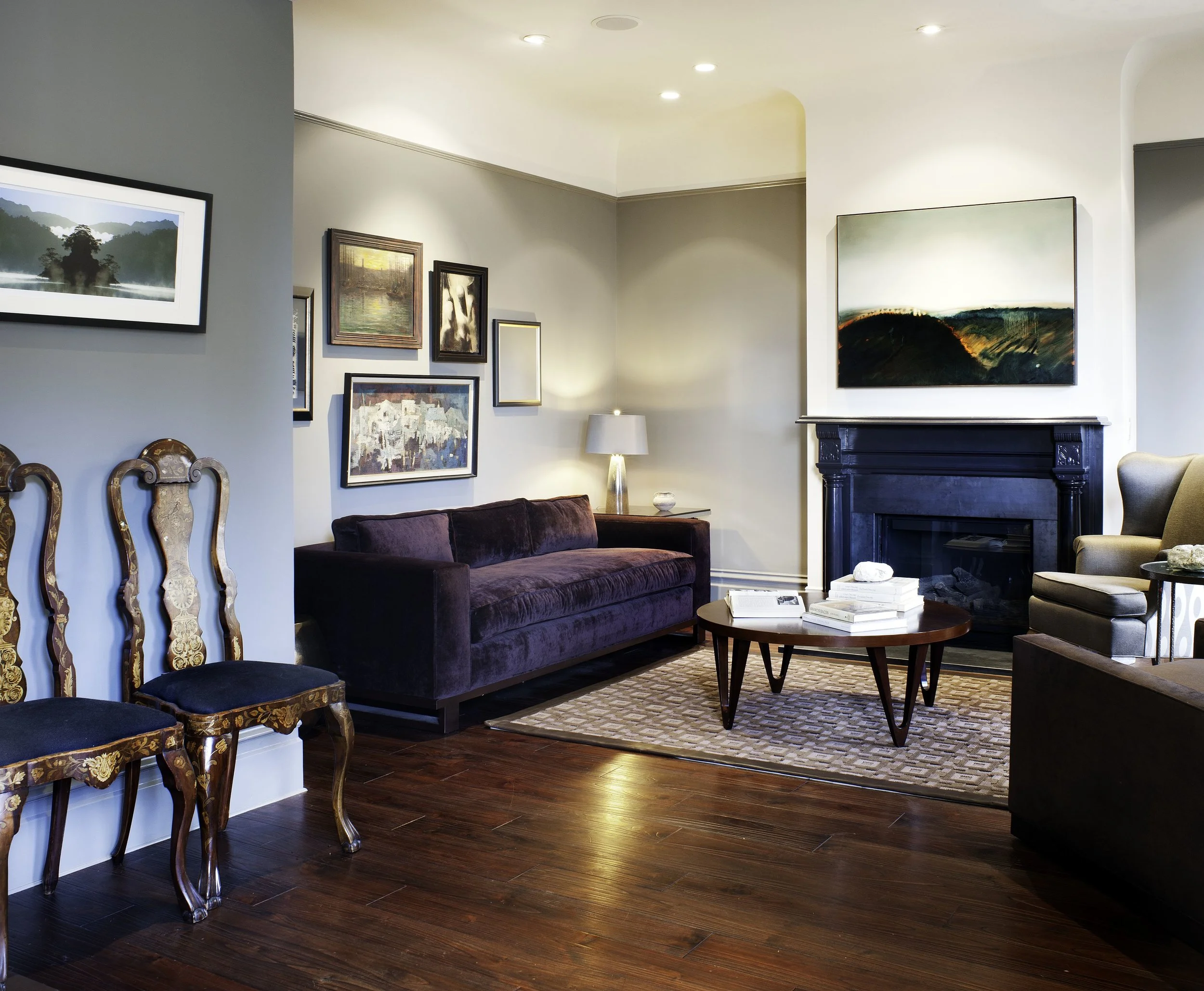 san francisco pacific heights living room
