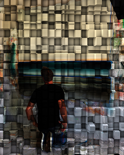 Micah in the Studio- Detail