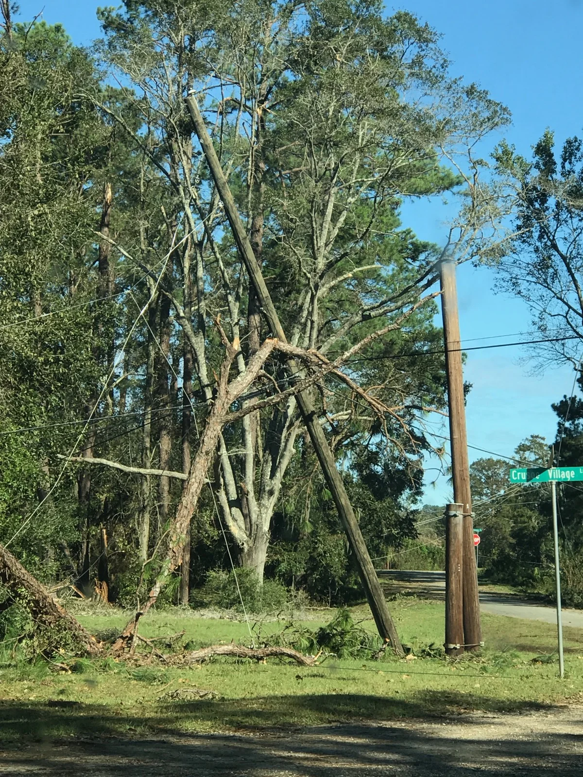 Scenes like this were commonplace in southwest Georgia following Hurricane Michael.