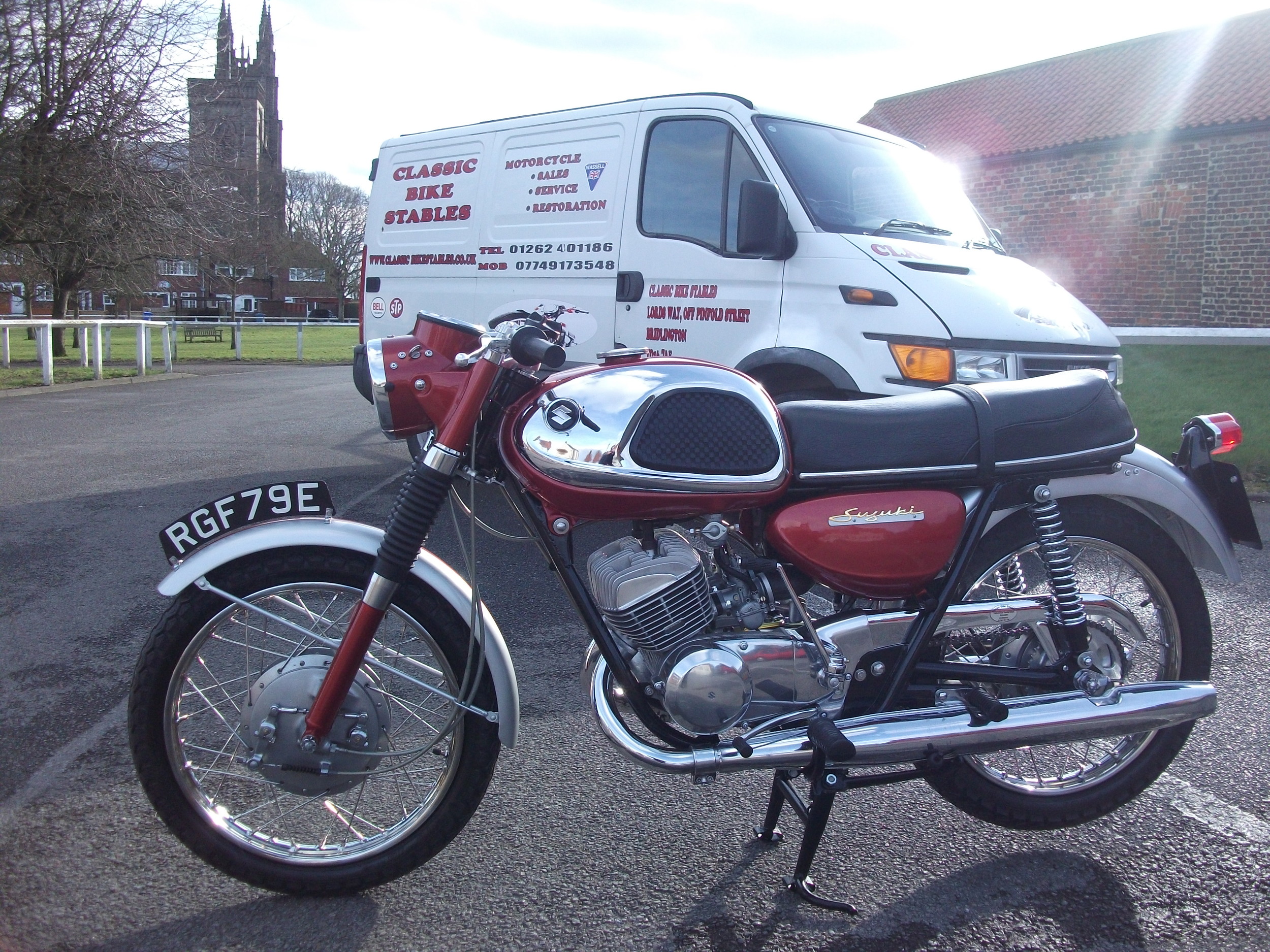 Complete restoration of a 1967 Suzuki T20 Super Six,