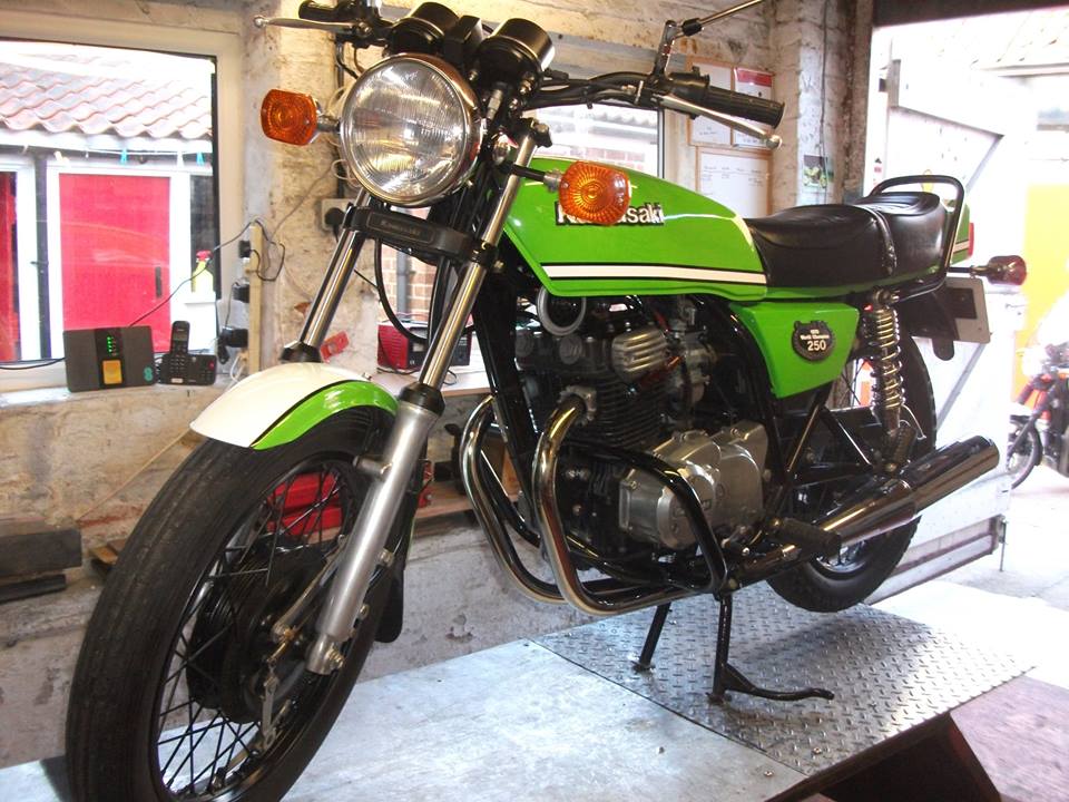 1981 Kawasaki Z250 Kork Ballington Replica