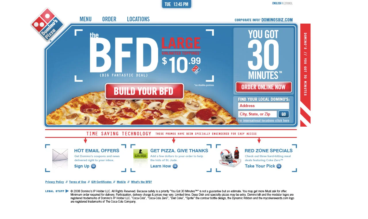 Dominos.com