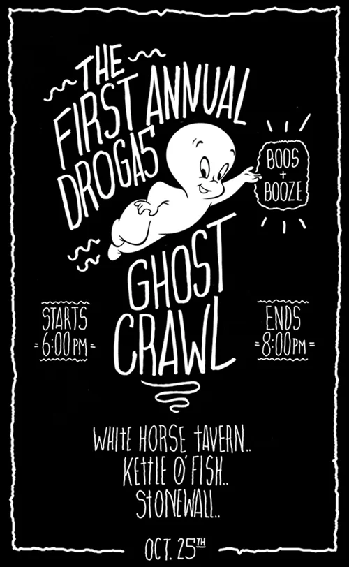 ​Droga5 Ghost Crawl Poster