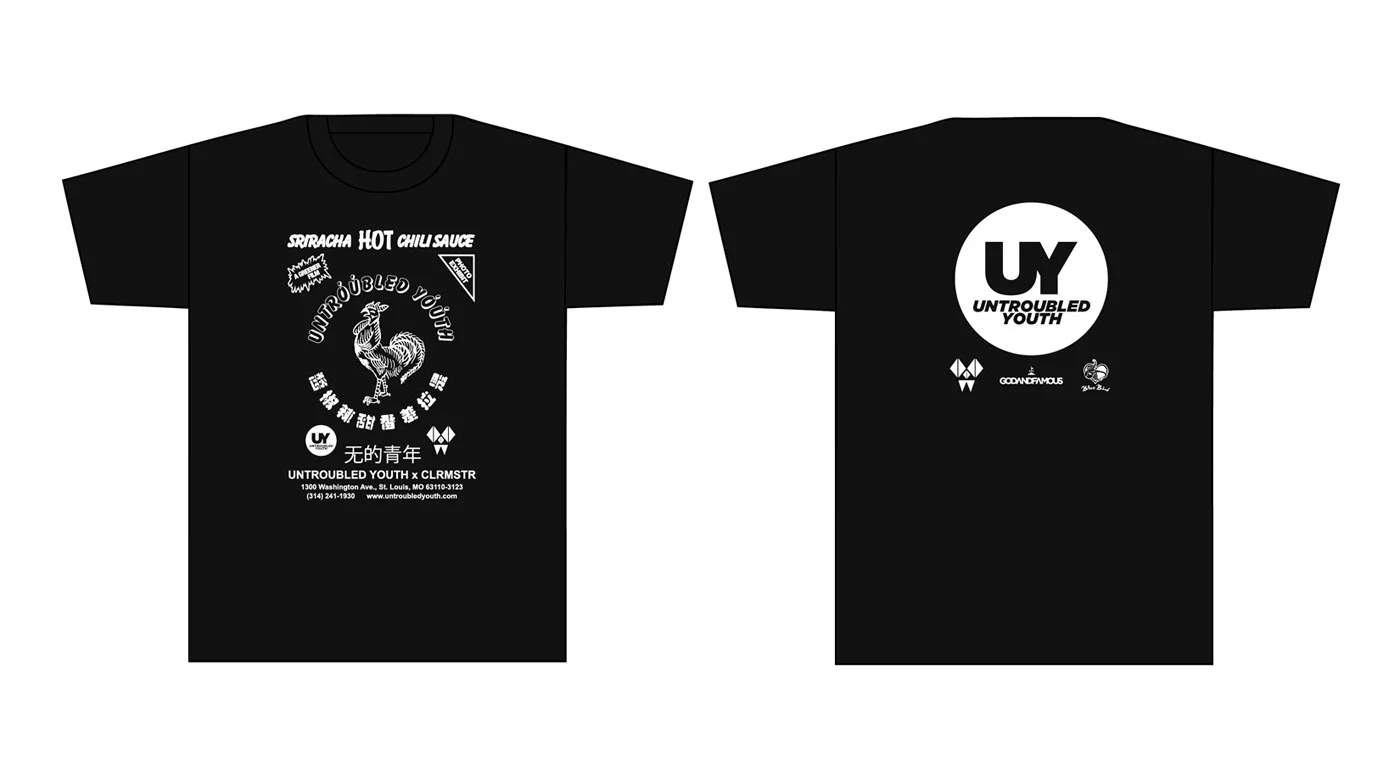​Untroubled Youth Sriracha Tee