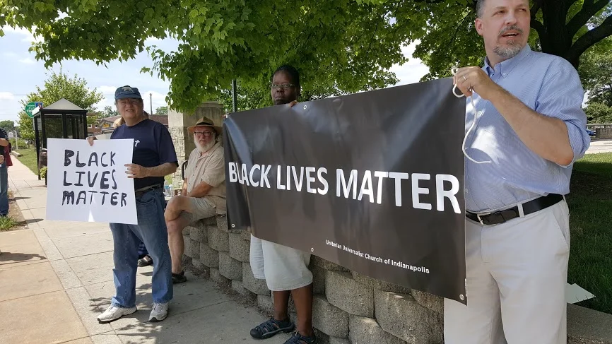 Click here for more roadside vigil photos from July 10.
