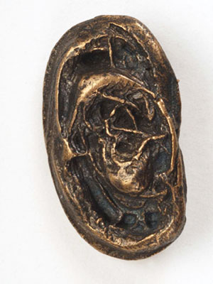 Cuttlefish Bone Button- Desert Rose BCF-238