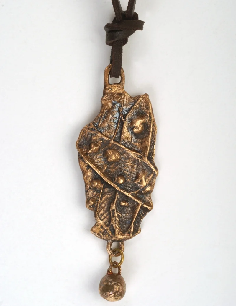 Pods and Seeds Necklace- Bronze N/CF7B