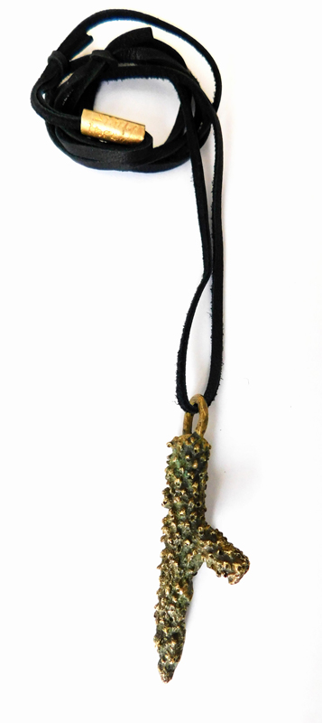 Staghorn Coral Pendant- Bronze