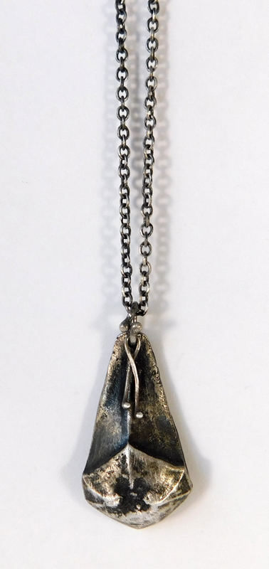 Umbrella Pine Pendant- Sterling