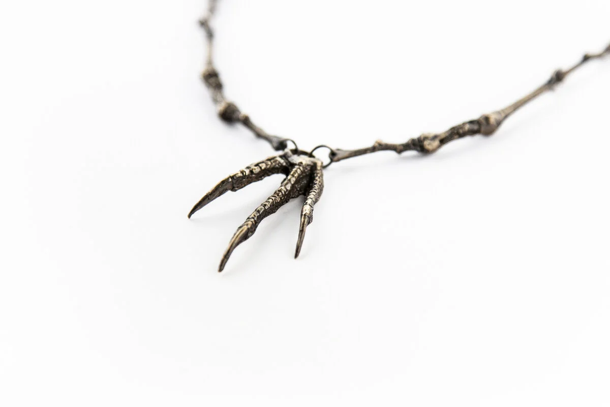 HAWK FOOT NECKLACE- BRONZE3.jpg
