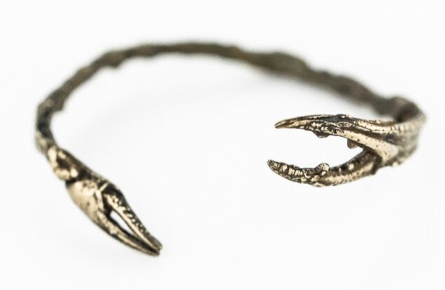 Scampi Claw Bracelet- Bronze