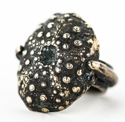 Sea Urchin Ring- Bronze