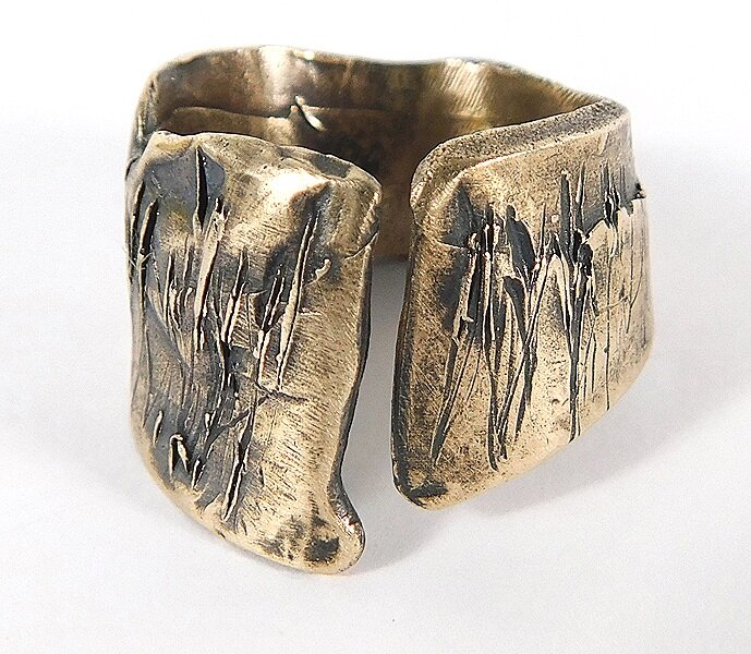 Bronze Etching Ring