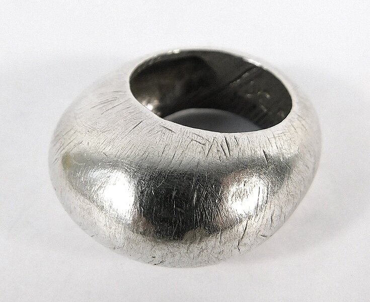 Ice Cube Ring- Sterling Silver