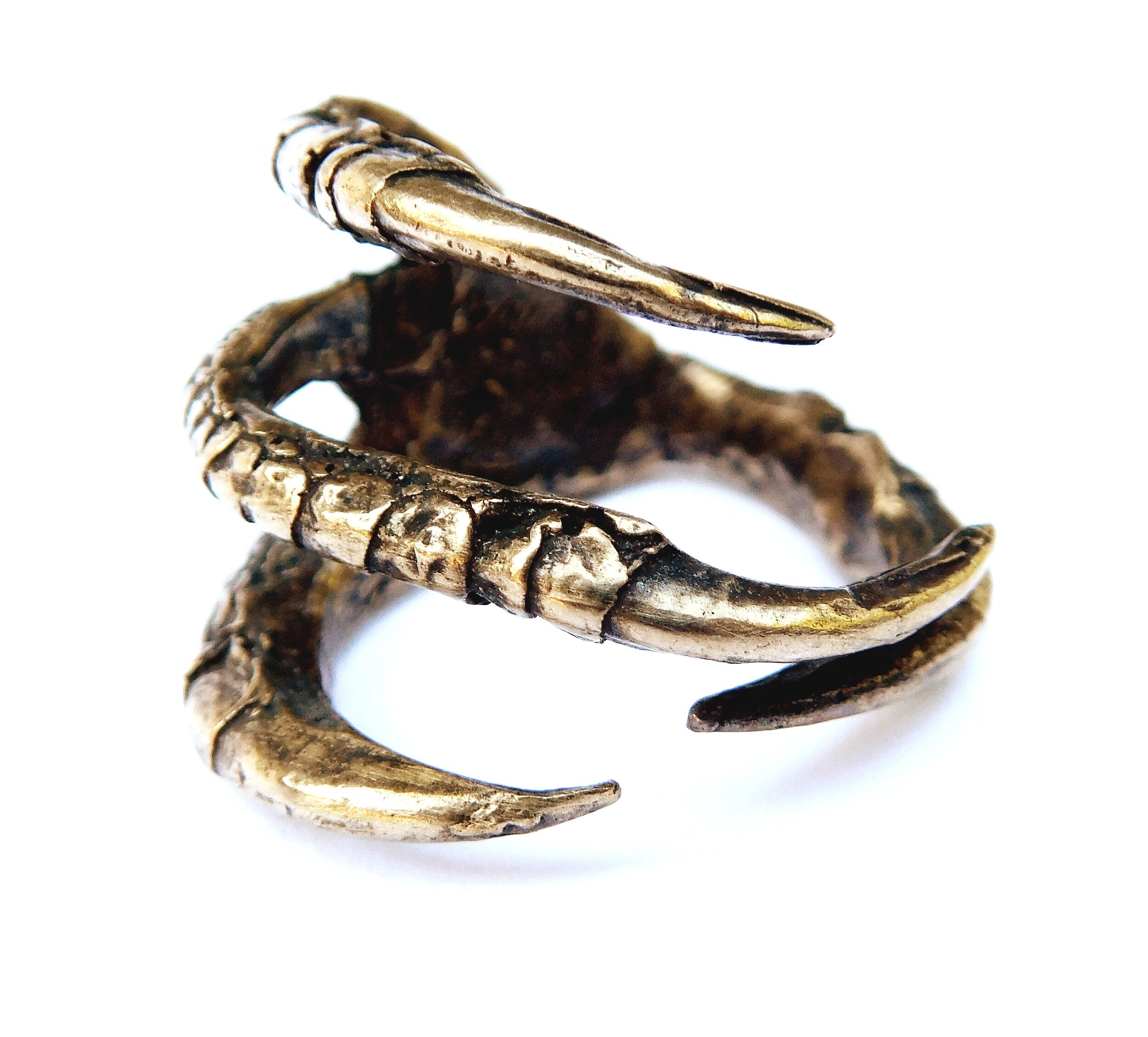 Broad-winged Hawk Foot Ring- Bronze