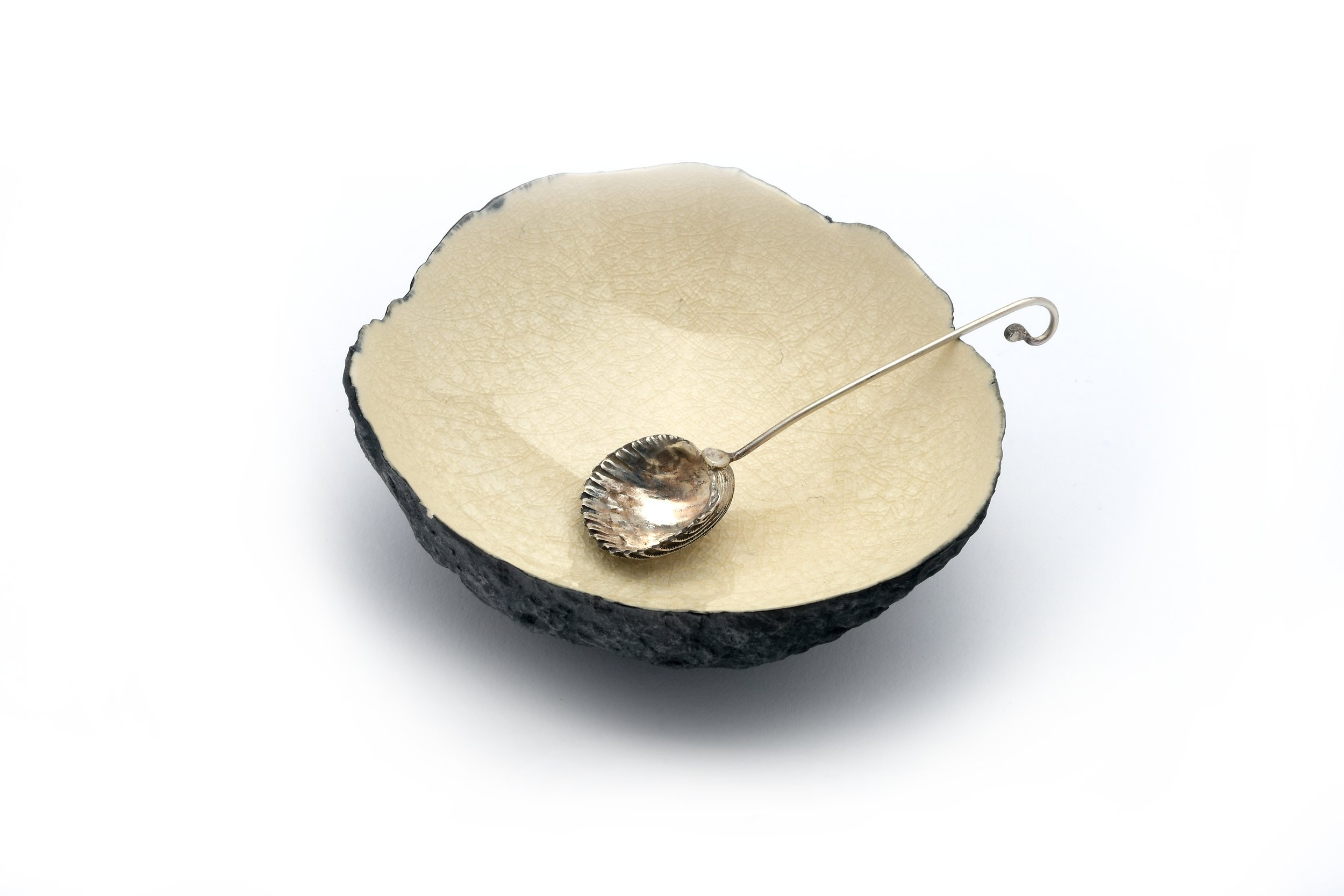 Cockle Shell Spoon with Cristina Salusti Bowl