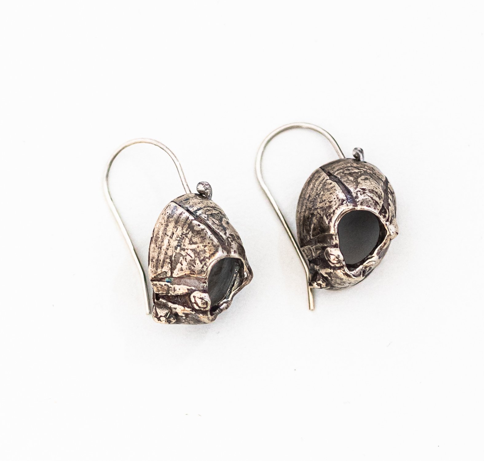 Barnacle Earrings- Bronze