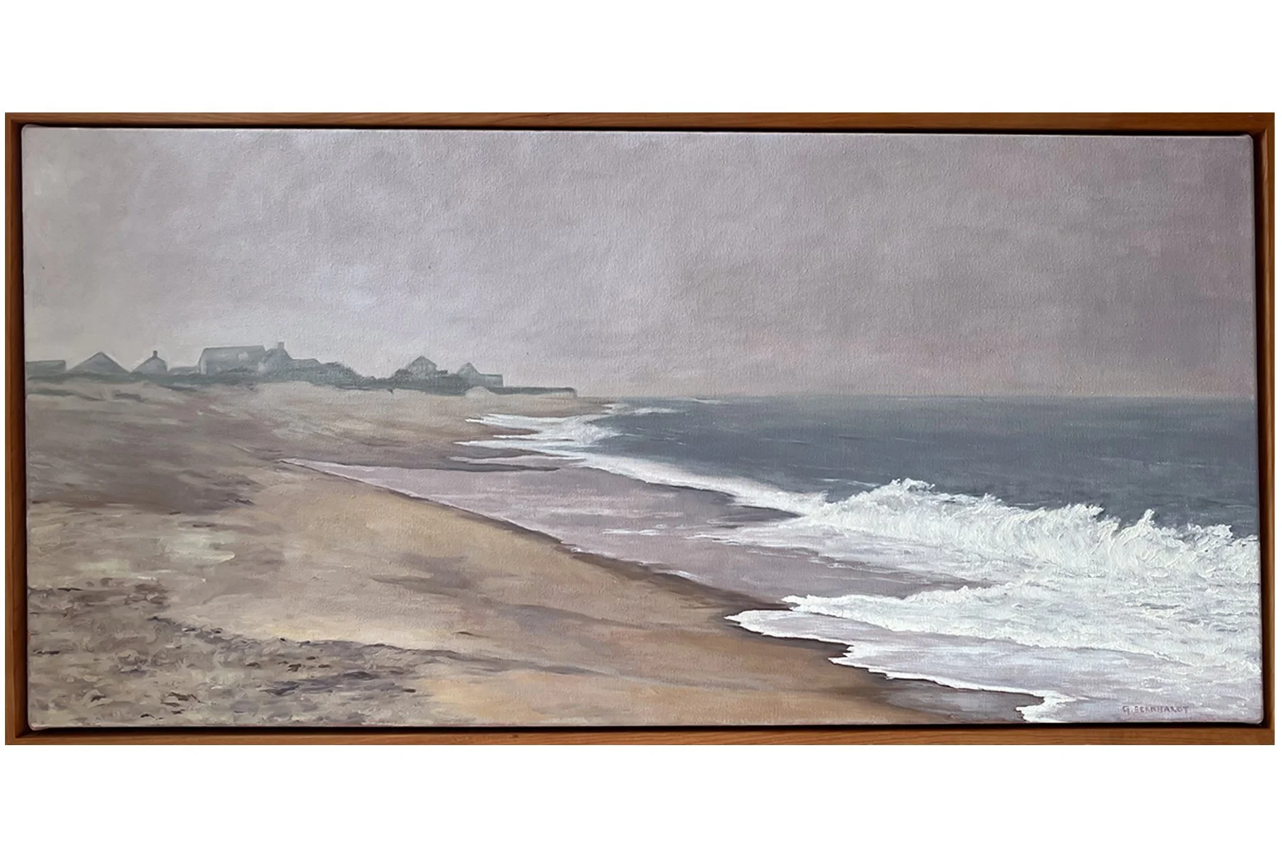 Nantucket Beach on a Misty Day