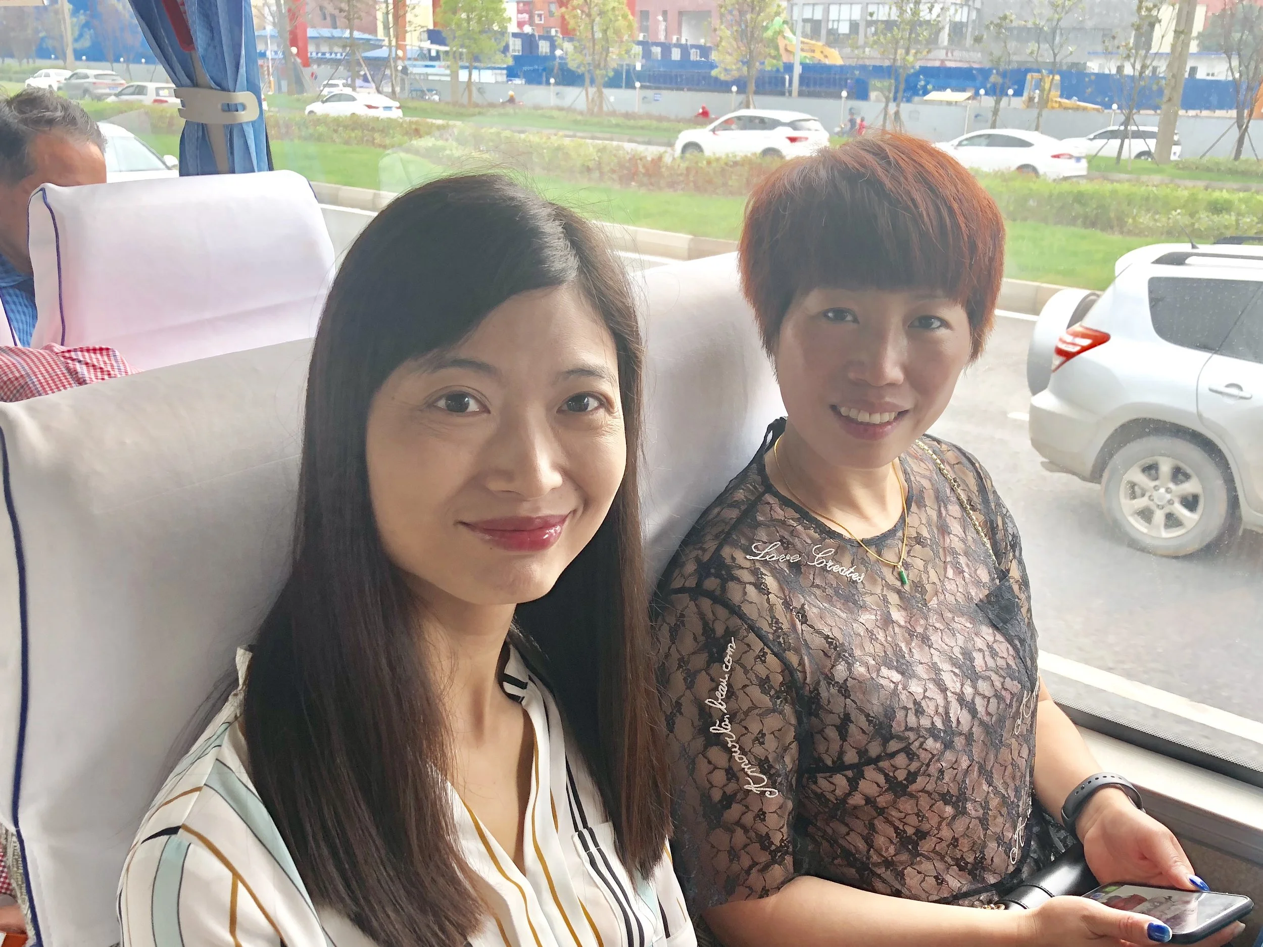 On our way to the scholarship ceremonies!