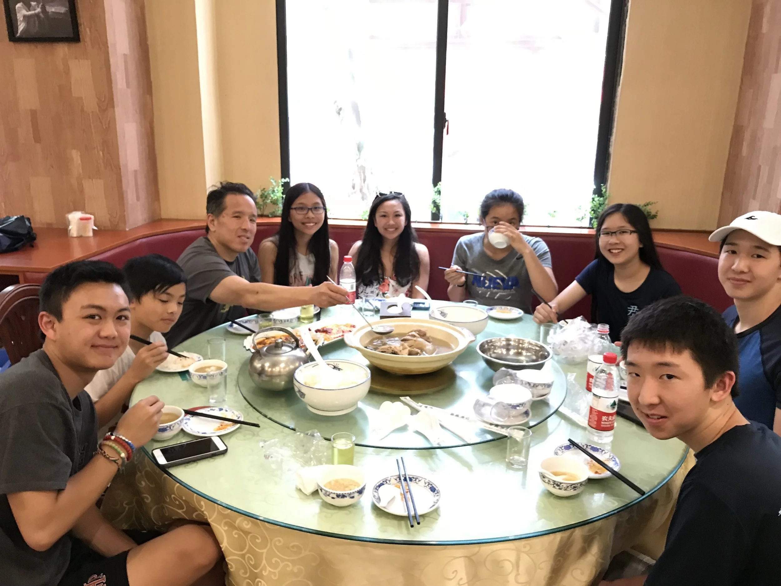 first lunch in Chongqing