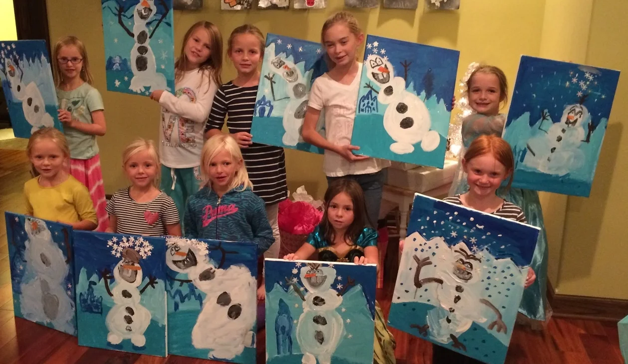 Frozen Snowman Birthday Theme