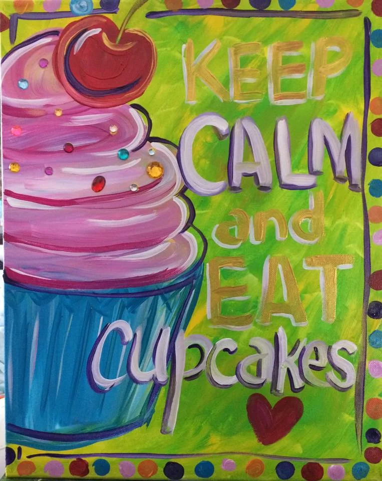 Keep Calm Cupcake