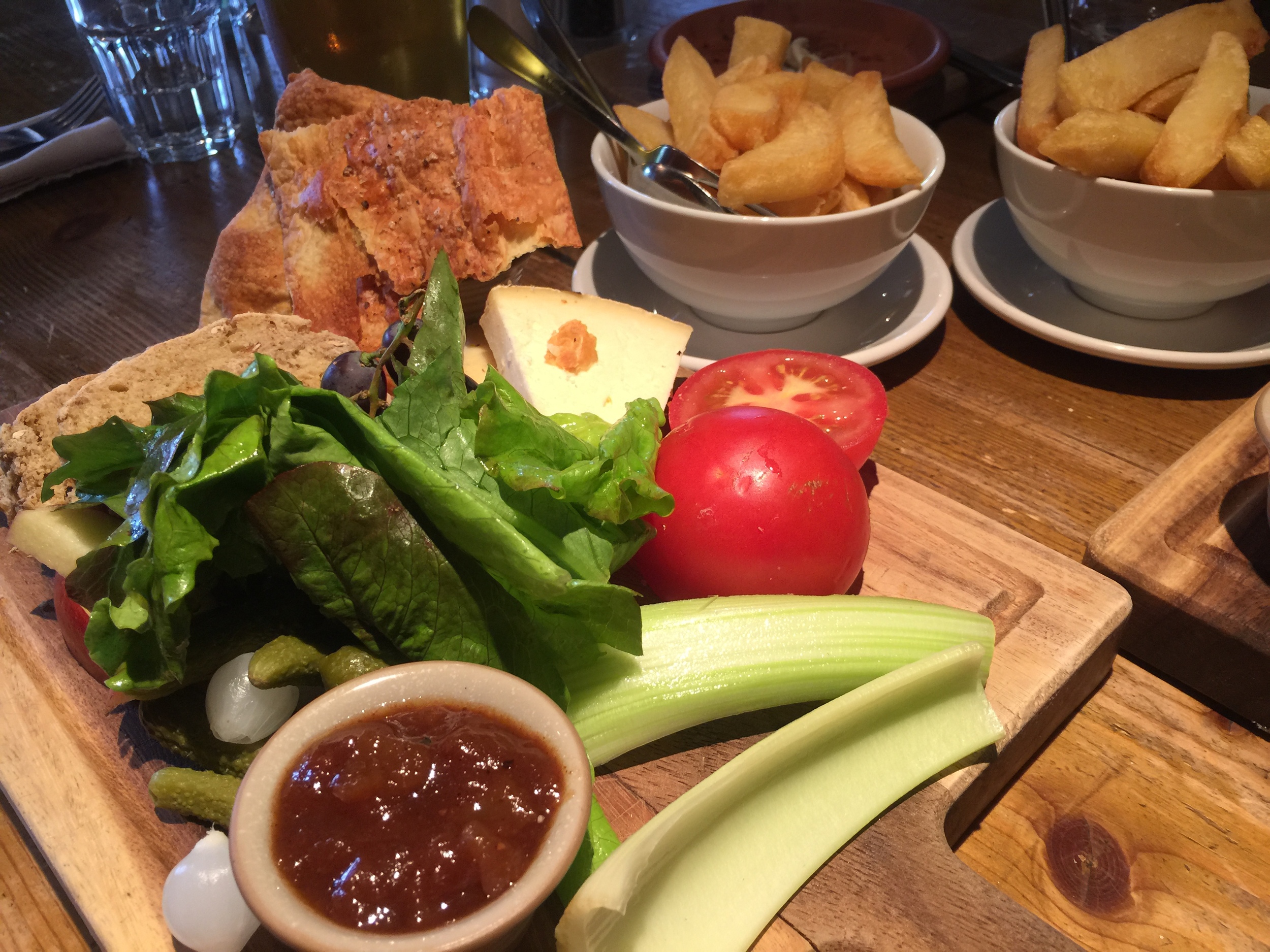 The Ploughman's plate