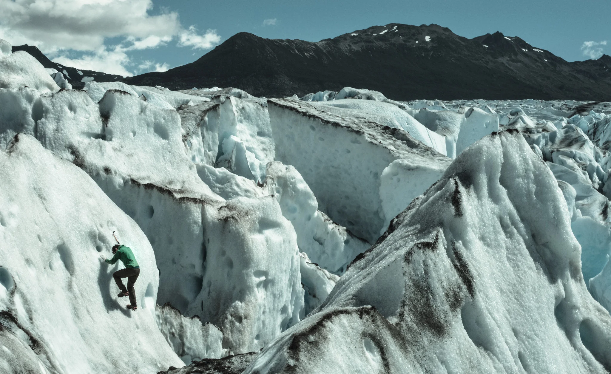 Casual Glacier Climb - Viedma Glacier, Patagonia