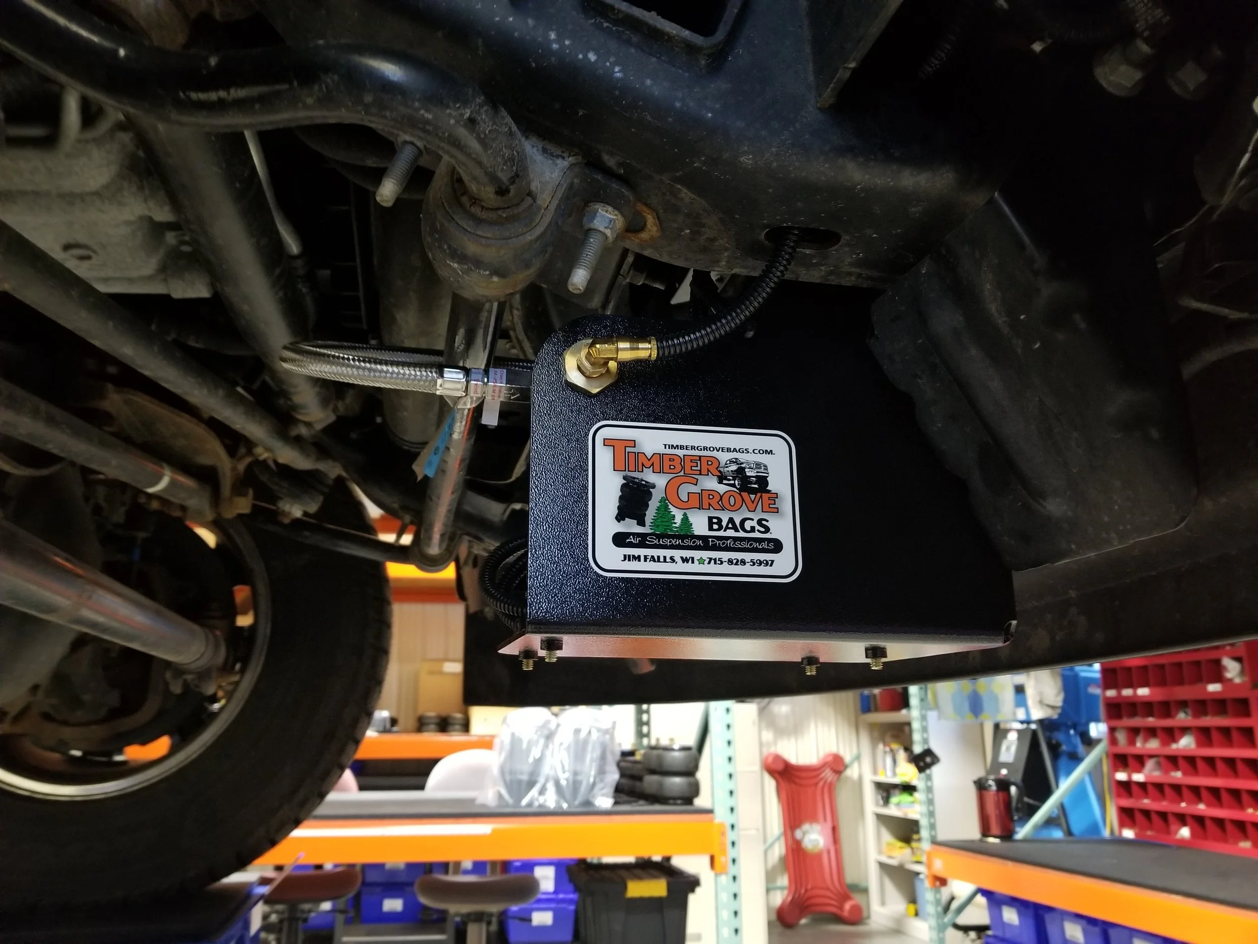 17’-19’ FORD F350 AUTOMATIC AIR SYSTEM
