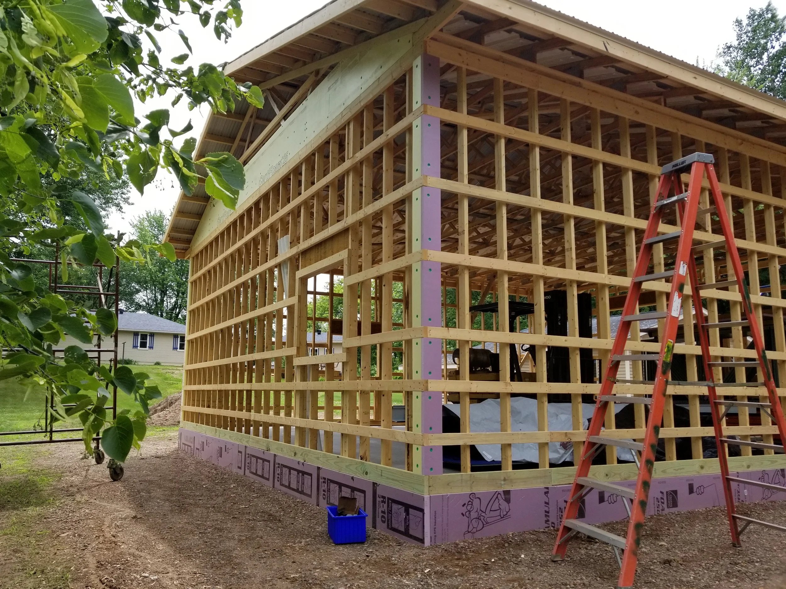 WE DESIGNED AND BUILT OURSELVES WITH THE HELP OF A FEW FRIENDS.