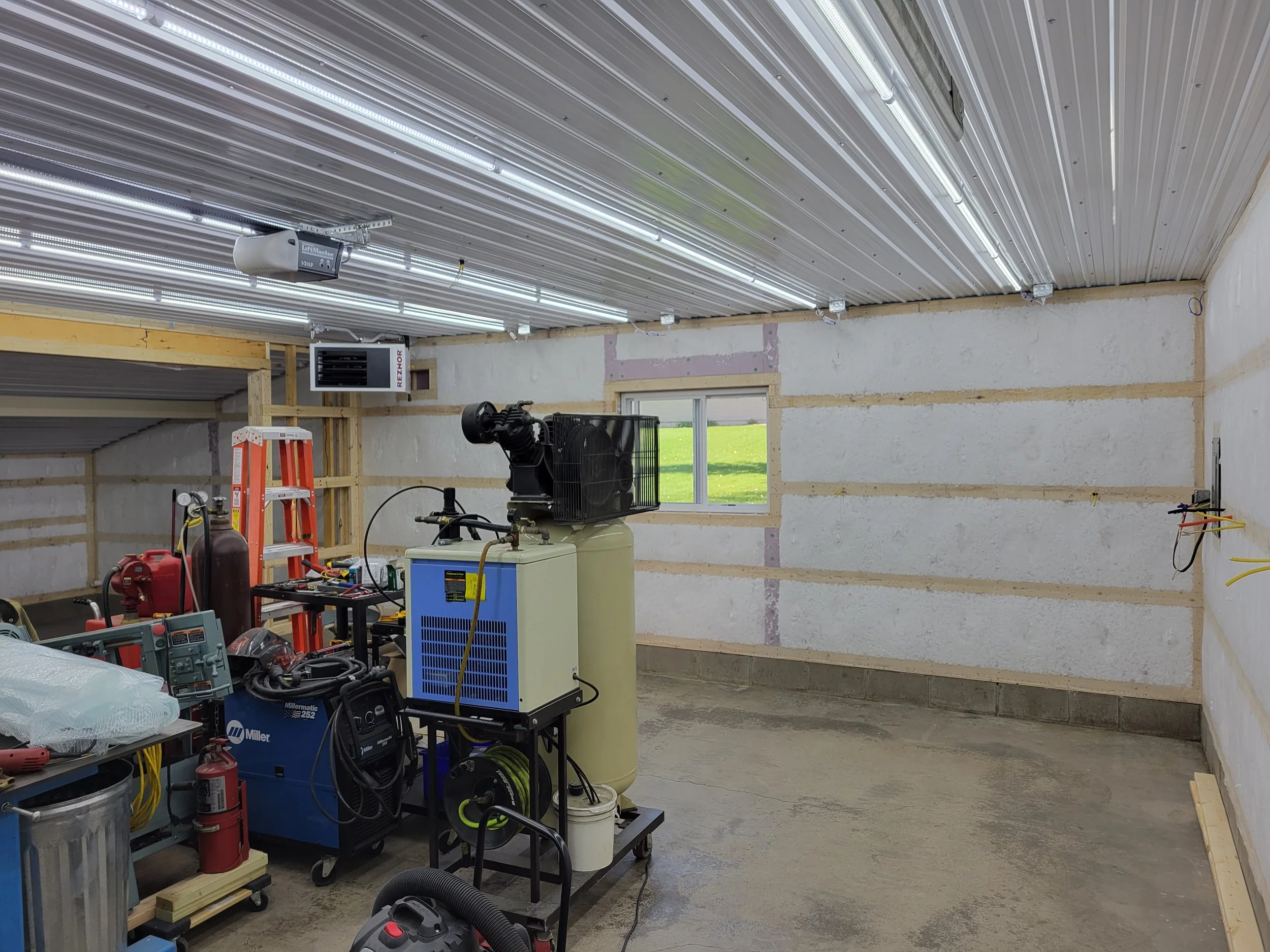 EQUIPMENT HAD TO BE MOVED AROUND DAILY.