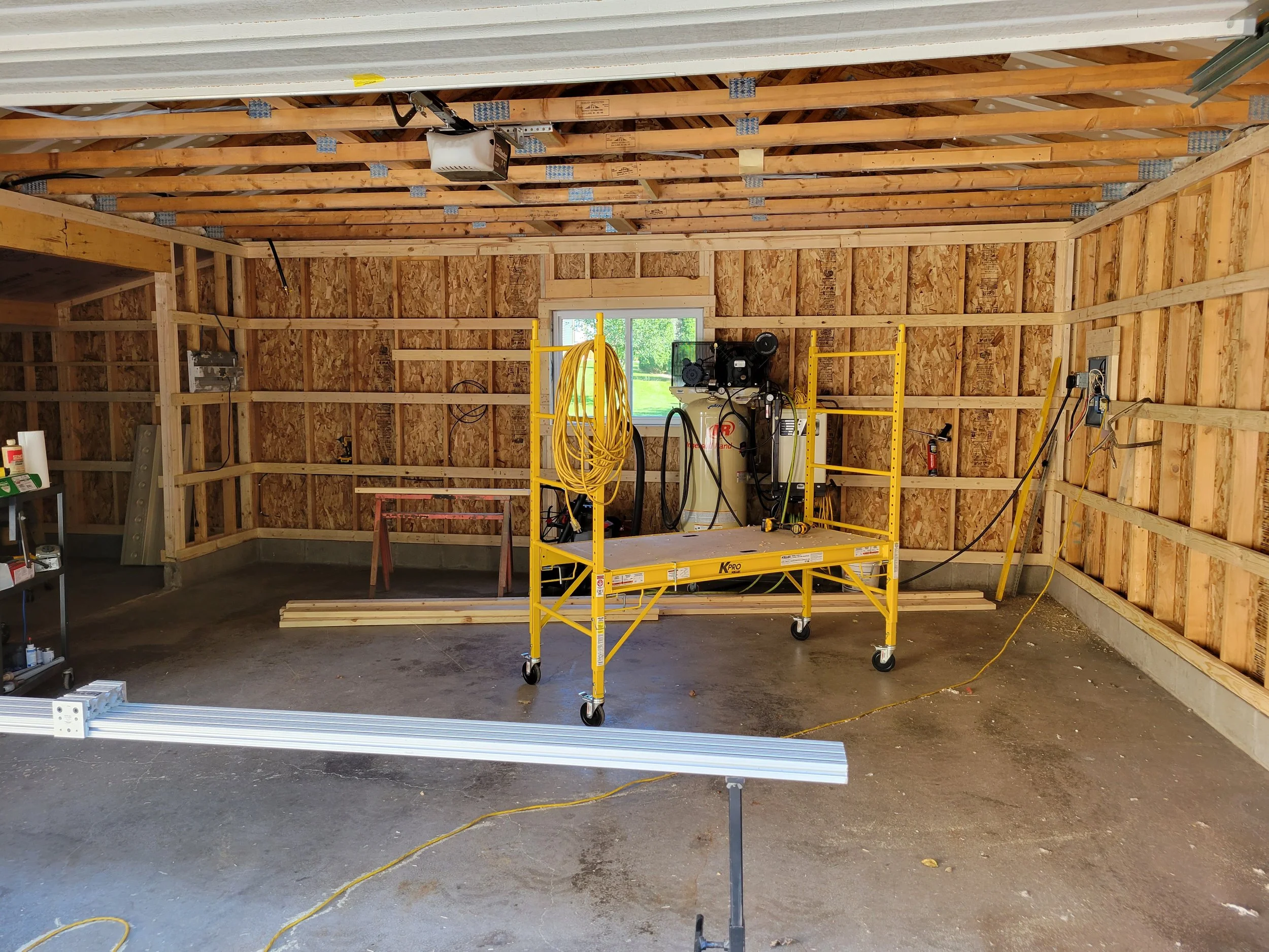 SEPTEMBER 2021 STARTED INTERIOR REMODEL OF ORIGINAL SHOP.