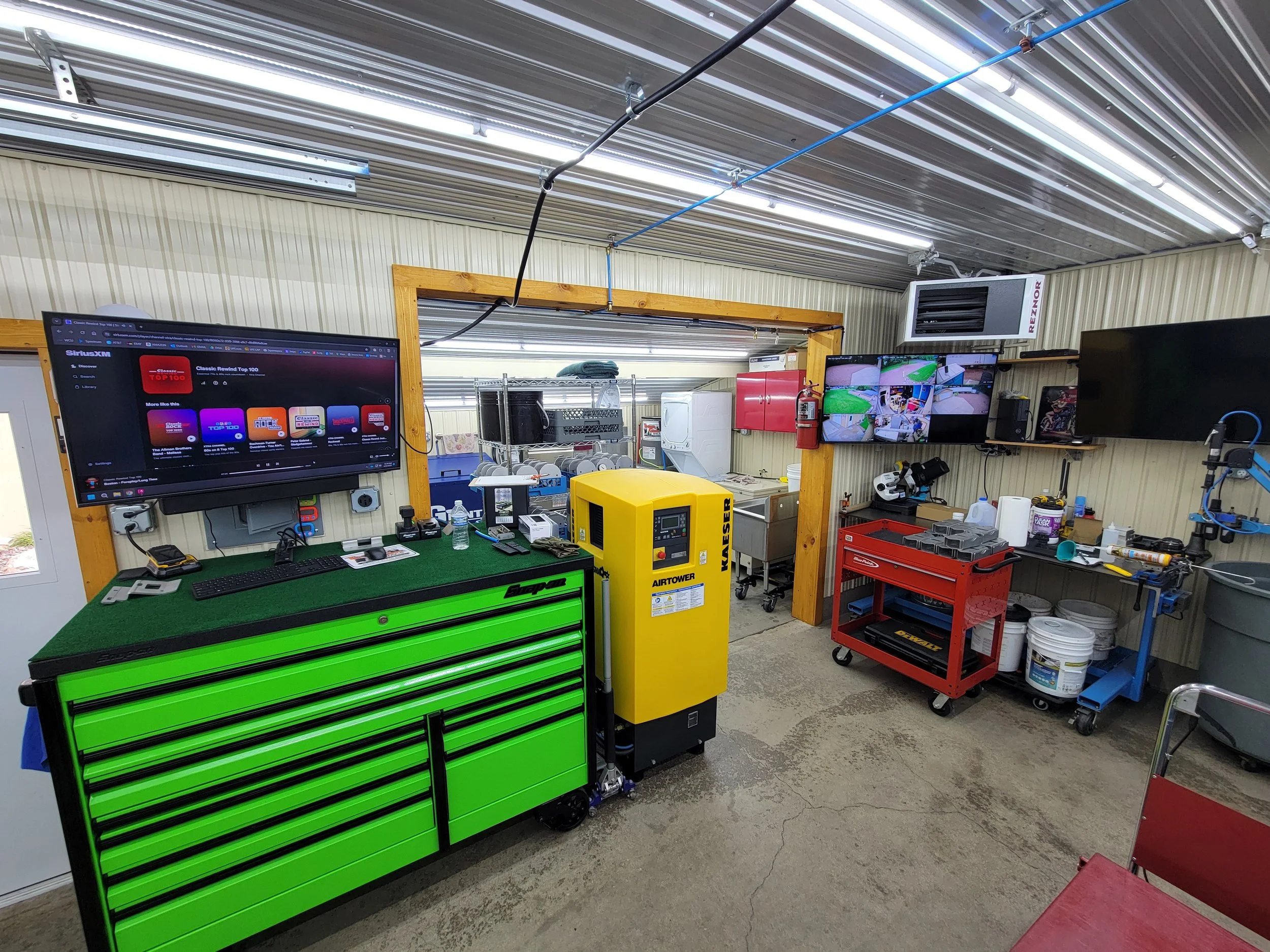 DECEMBER 2023 RECEIVED THE KAISER AIR TOWER. NOW EQUIPMENT HAD RELIABLE CLEAN AIR.