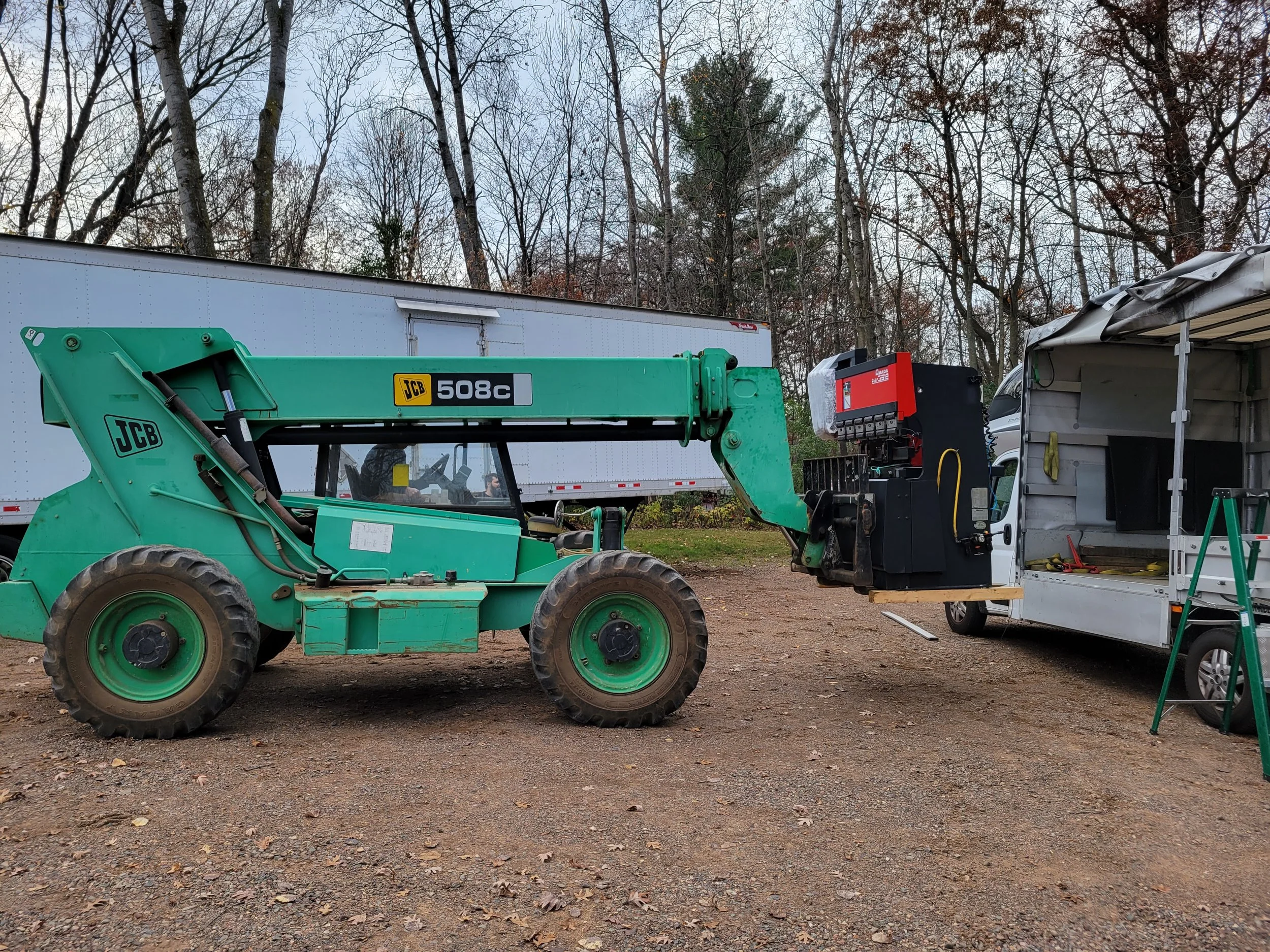 OCTOBER 2022 RECEIVED OUR FIRST USED PRESS BRAKE.