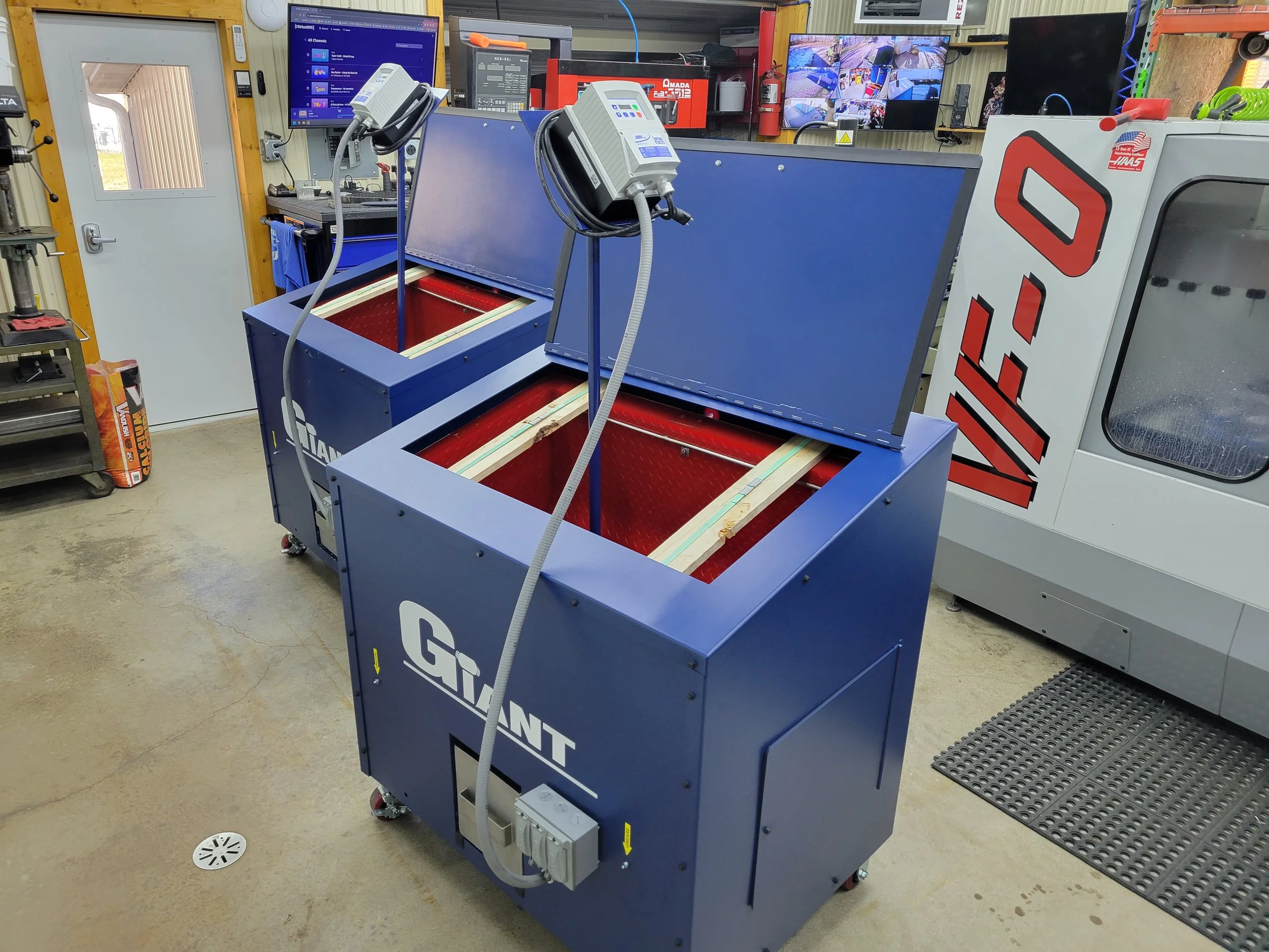 DECEMBER 2023 TWIN CUSTOM MADE GIANT TUMBLERS ARRIVE.