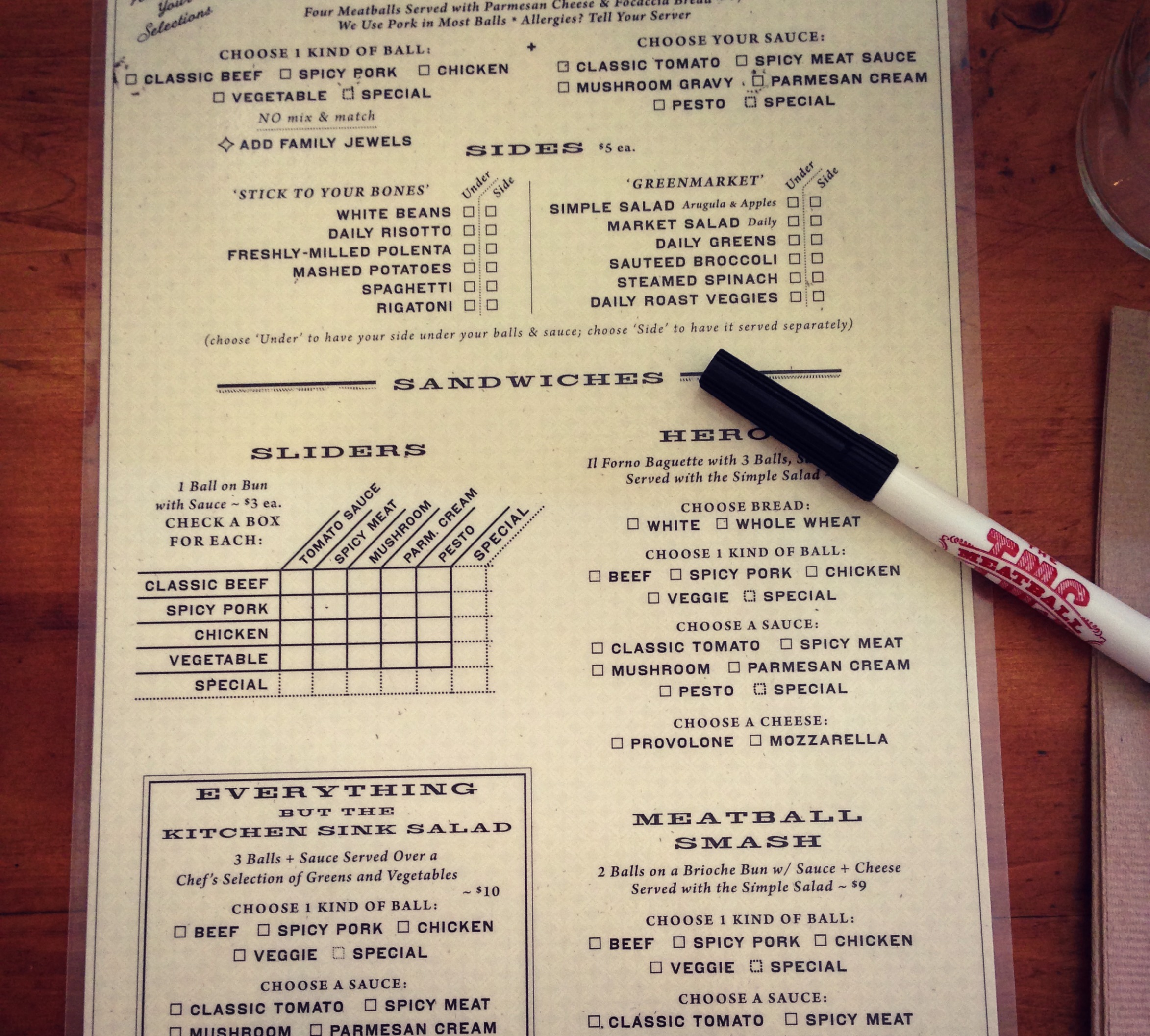  {the DIY menu}